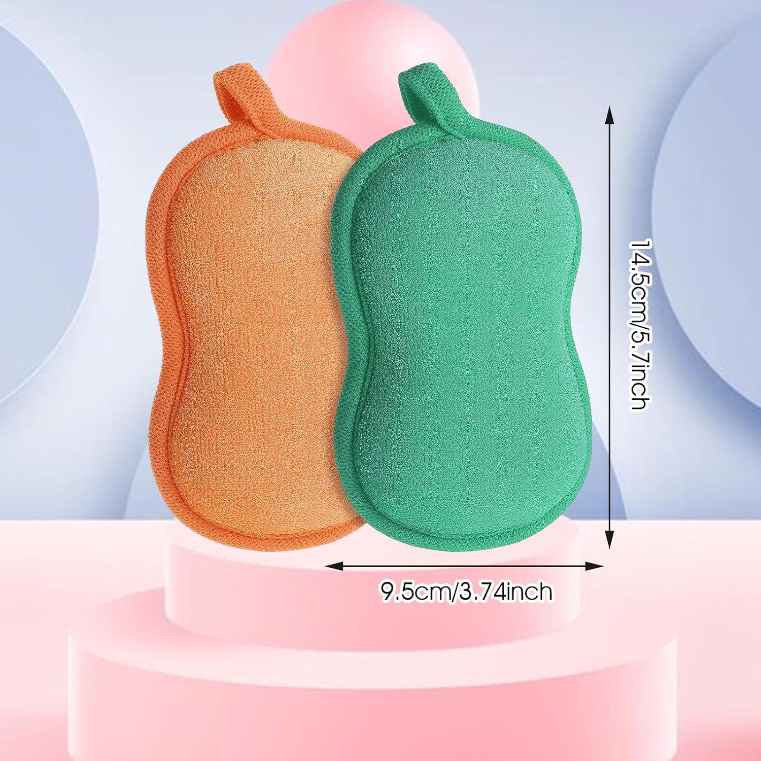 2 Esponjas de Baño para Bebés Hpmjz Suaves y Absorbentes