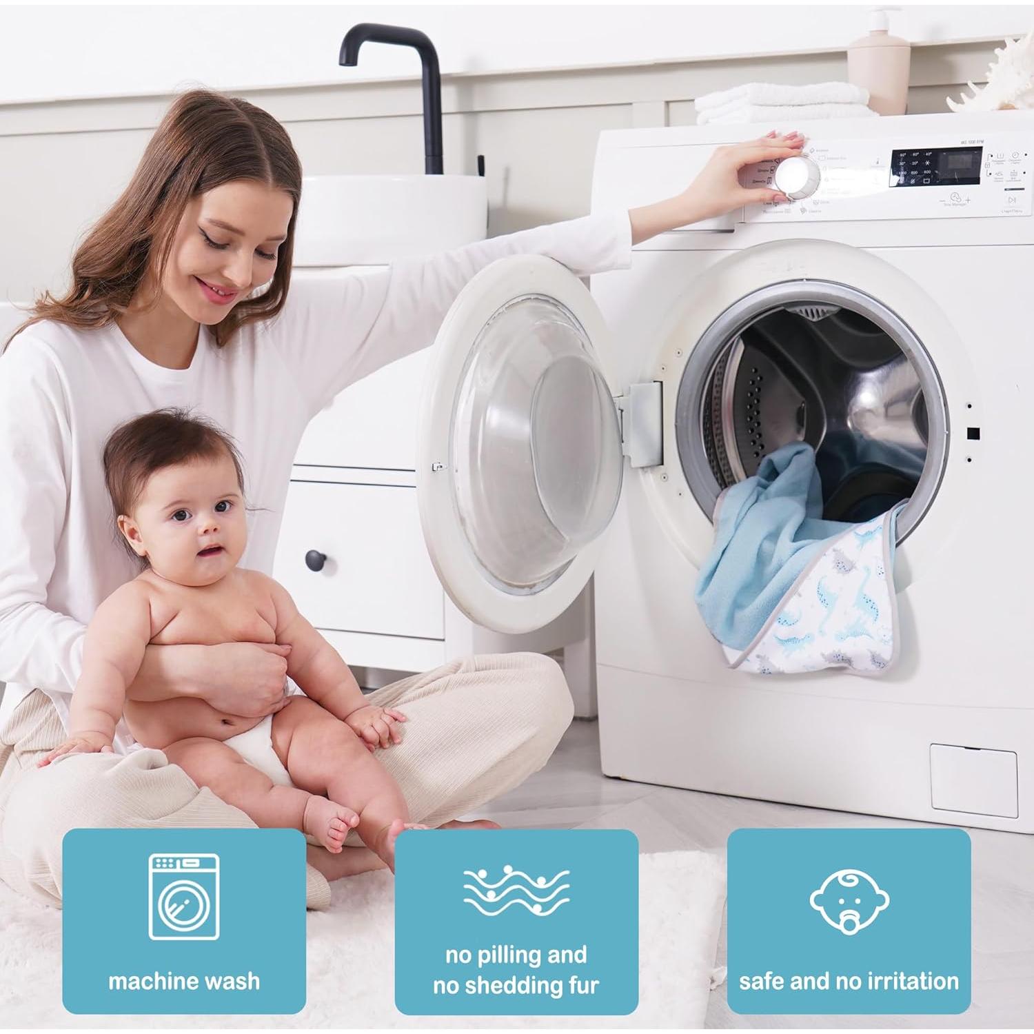 Conjunto de Toallas con Capucha Viviland 6 Piezas Dinosaurio