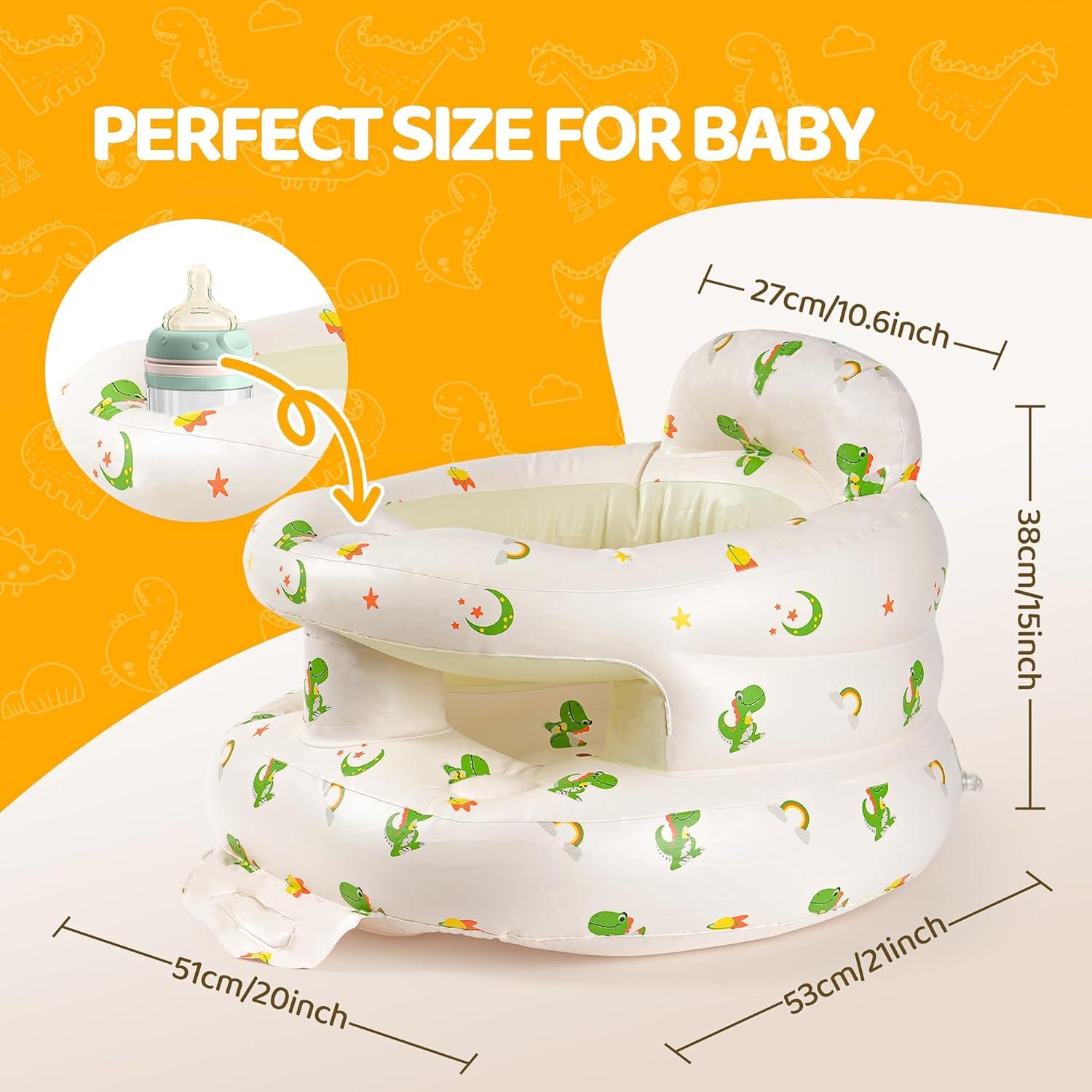 Silla Inflable para Bebés SSyang Dinosaurio 3-36 Meses