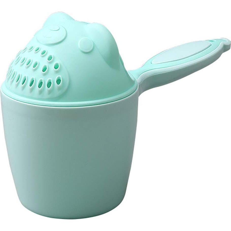 Champú para Baño de Bebé OLEWELL2000 con Taza Enjuague Verde