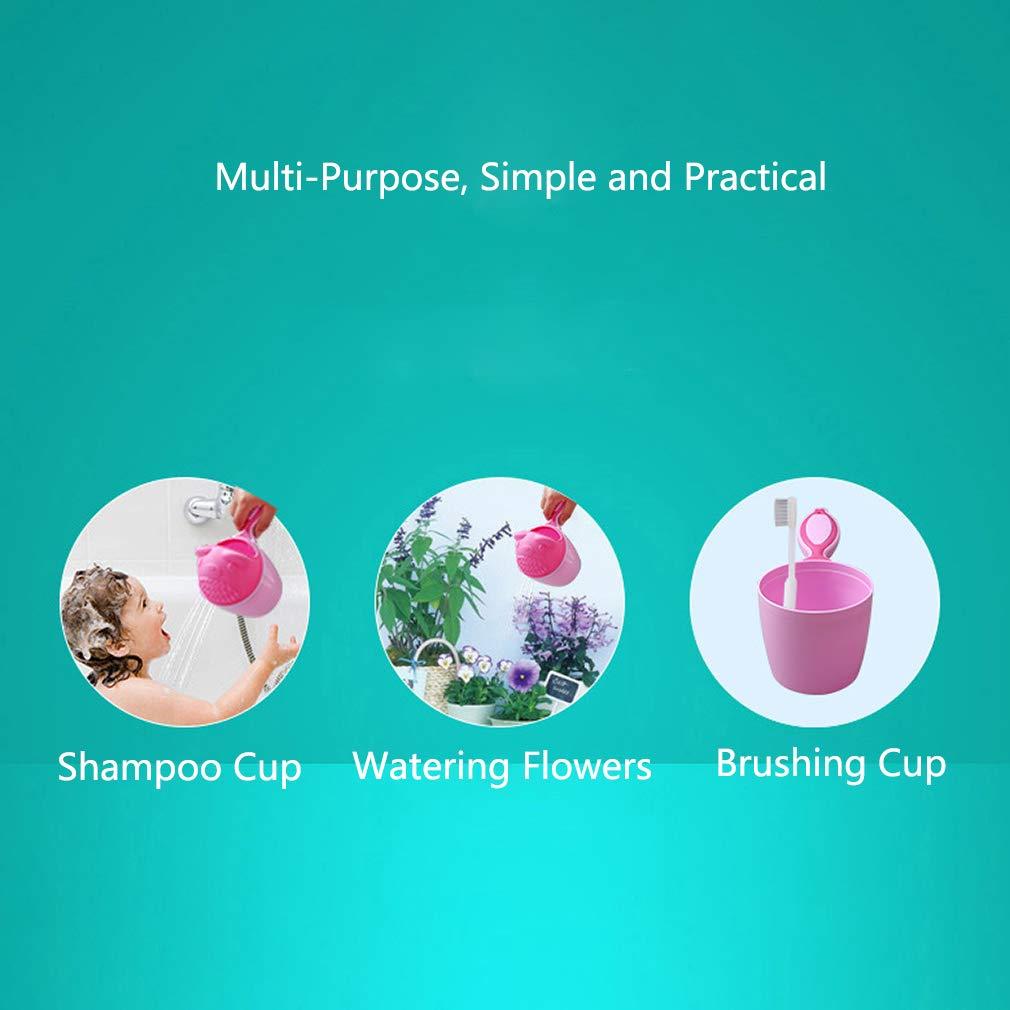 Champú para Baño de Bebé OLEWELL2000 con Taza Enjuague Verde