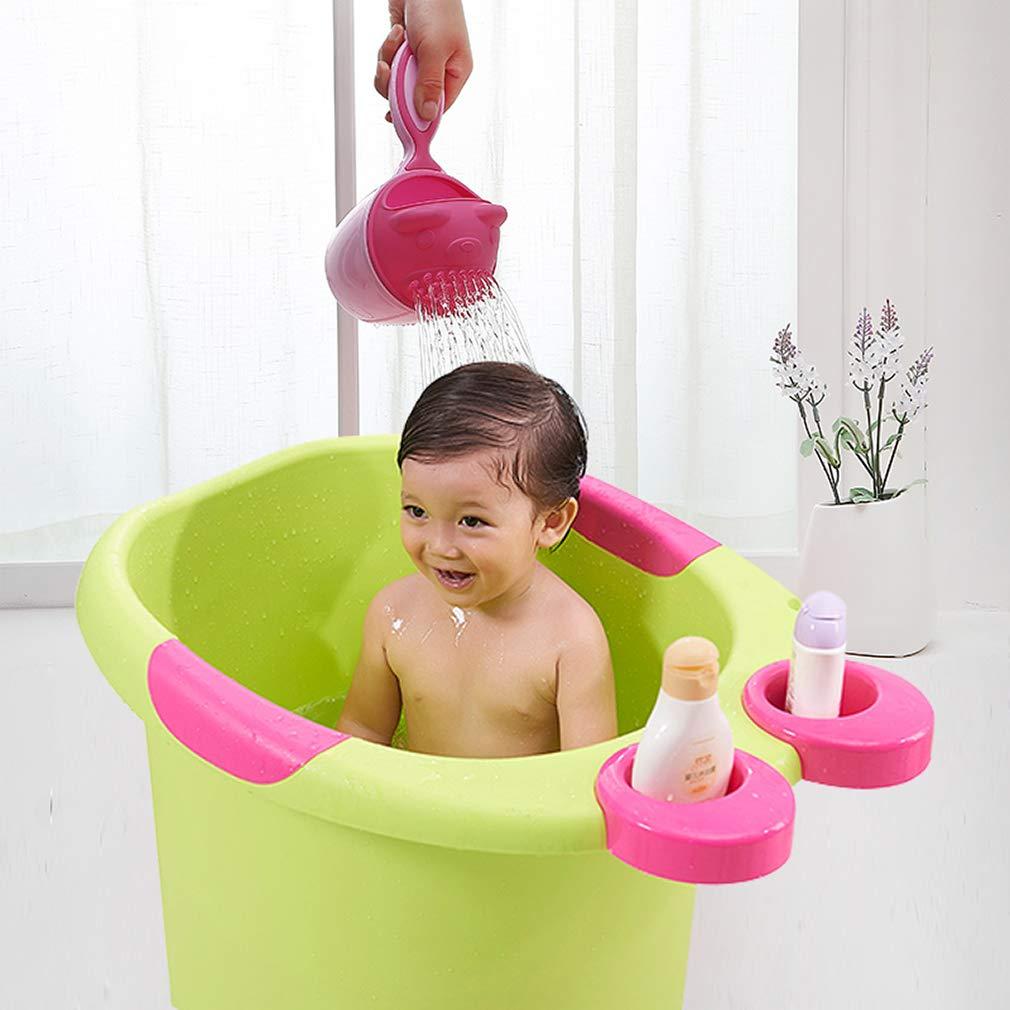 Champú para Baño de Bebé OLEWELL2000 con Taza Enjuague Verde