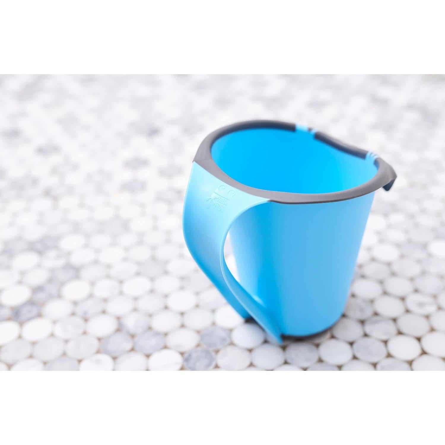 Taza de Baño Plástico 800ml Fresh Frog Cascada Azul