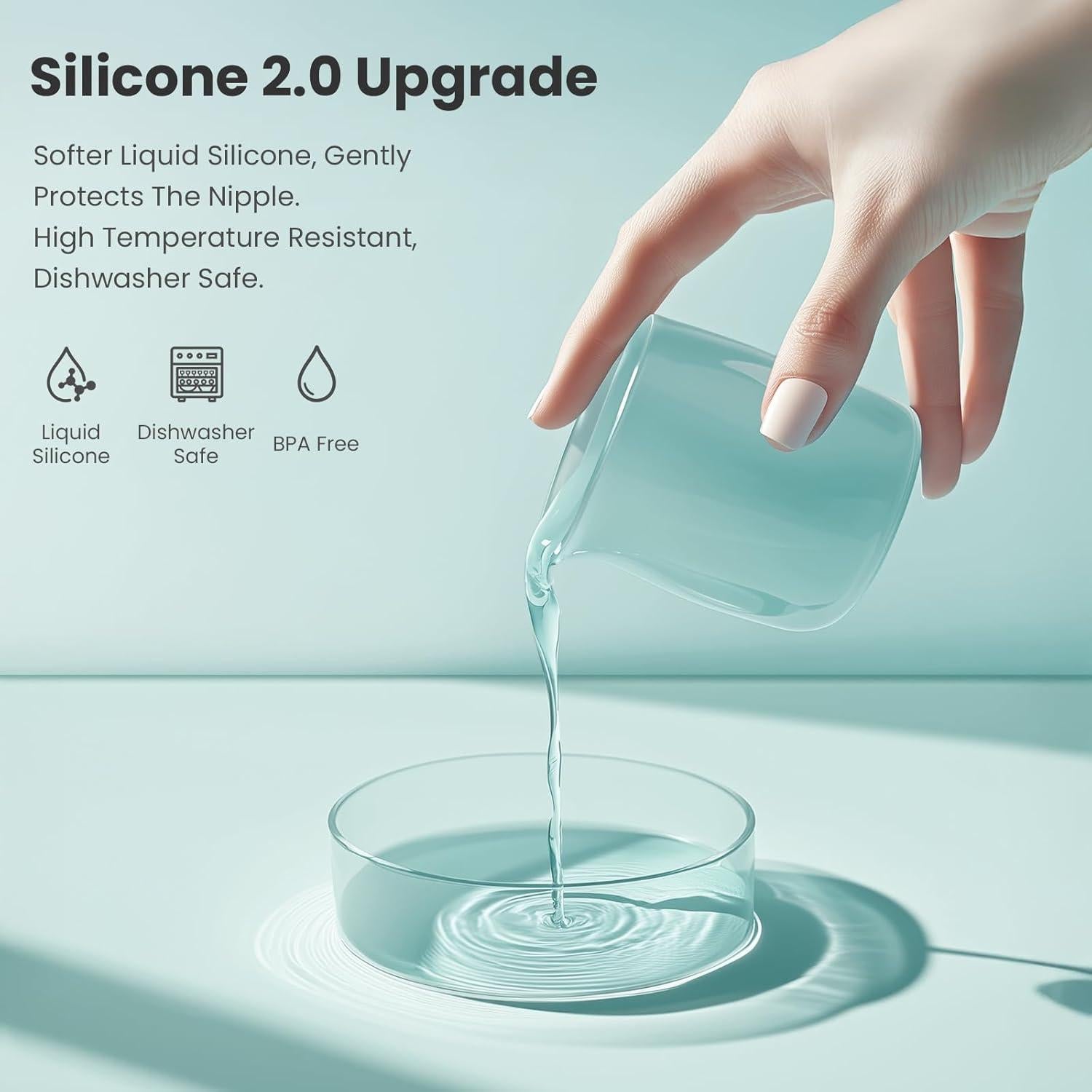 Limpiador de Botellas Eléctrico Tohecu con Cepillo y Dispensador