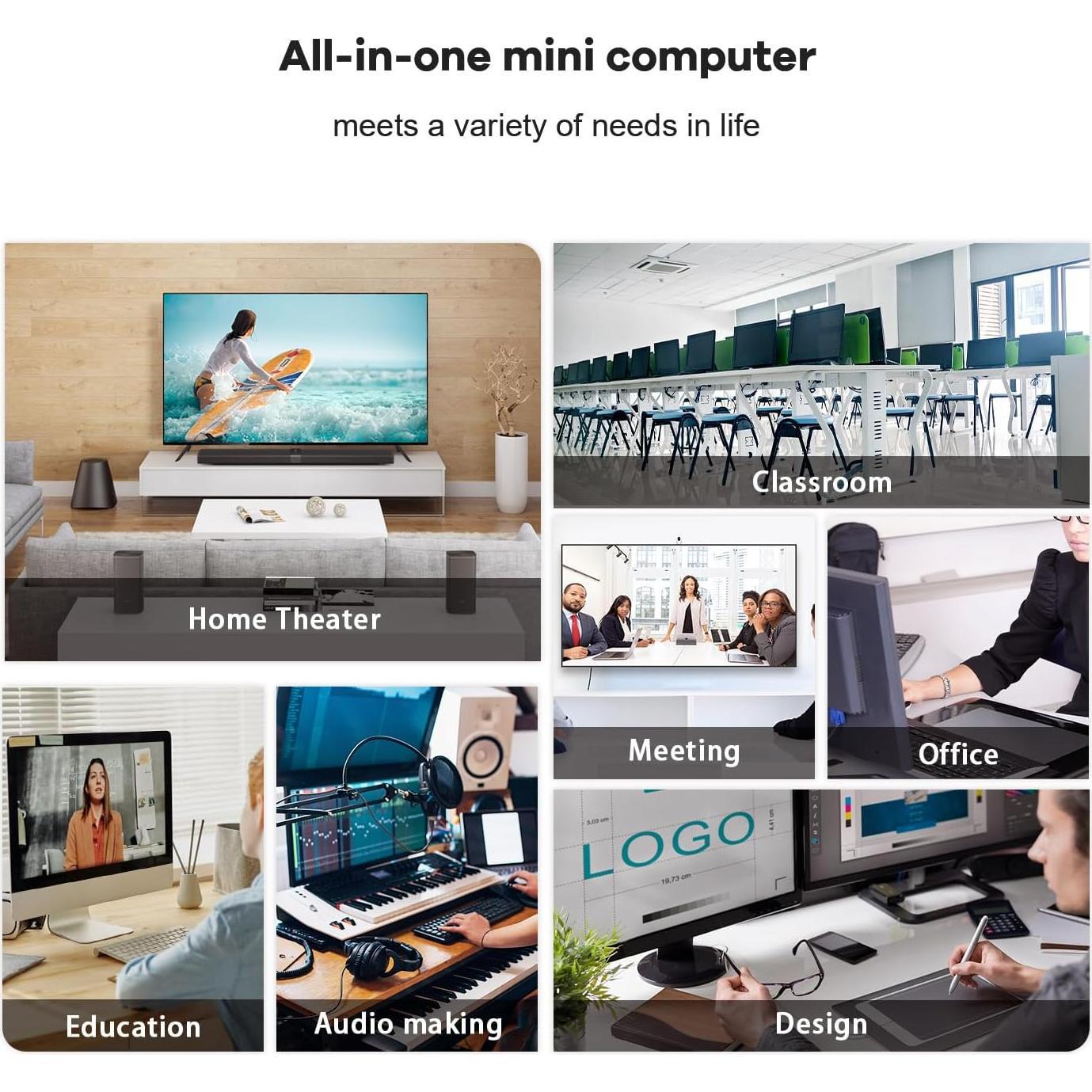 Mini PC Beelink SER5 AMD Ryzen 5 5500U 32GB RAM 500GB SSD