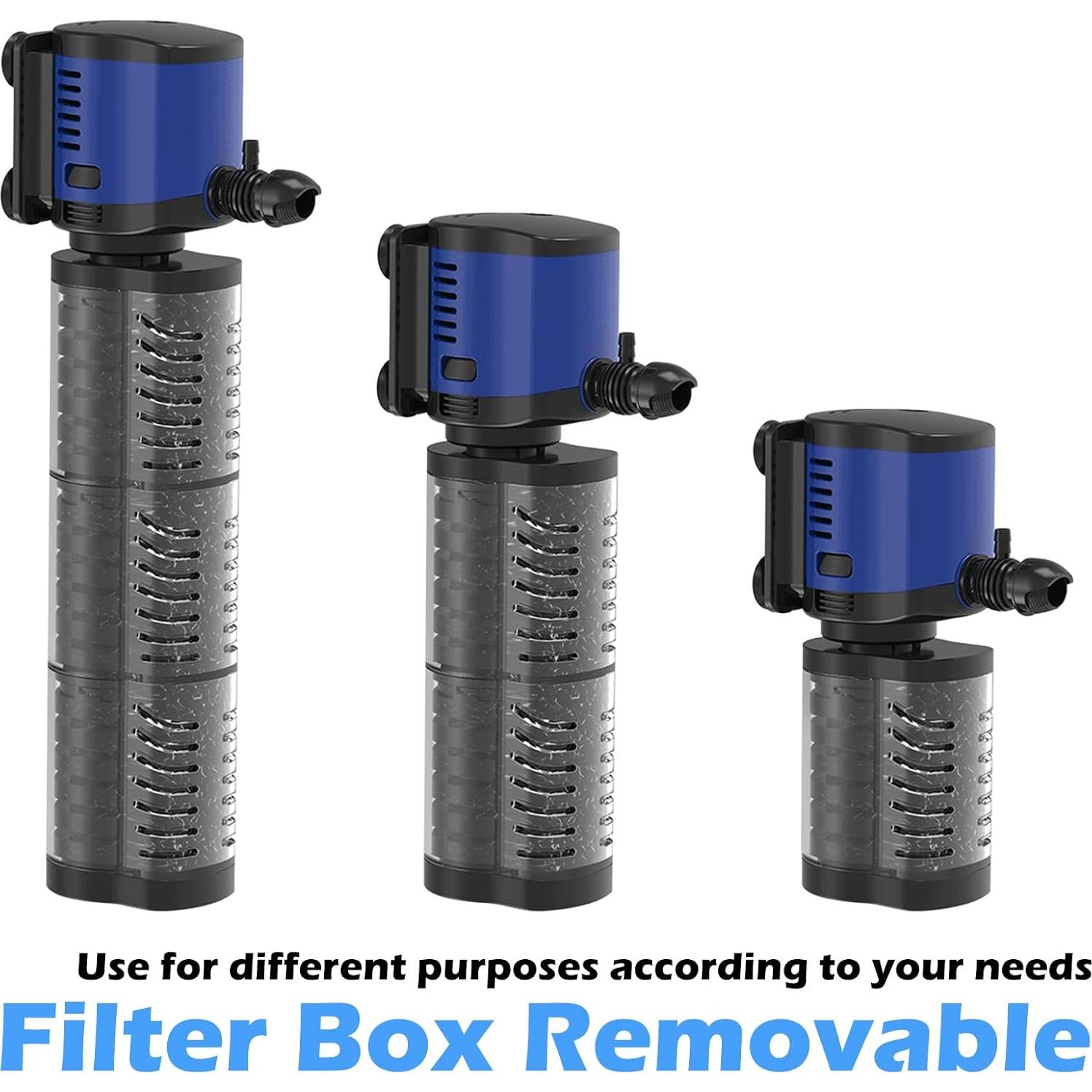 Filtro de Acuario TARARIUM 984 L/h para Tanque 132-284L