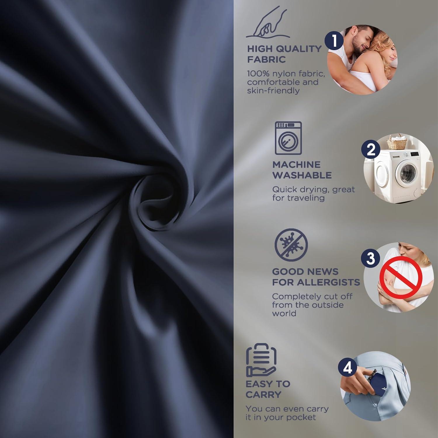 Forro de Saco de Dormir Ultraligero JAICOM 220x80 cm Azul