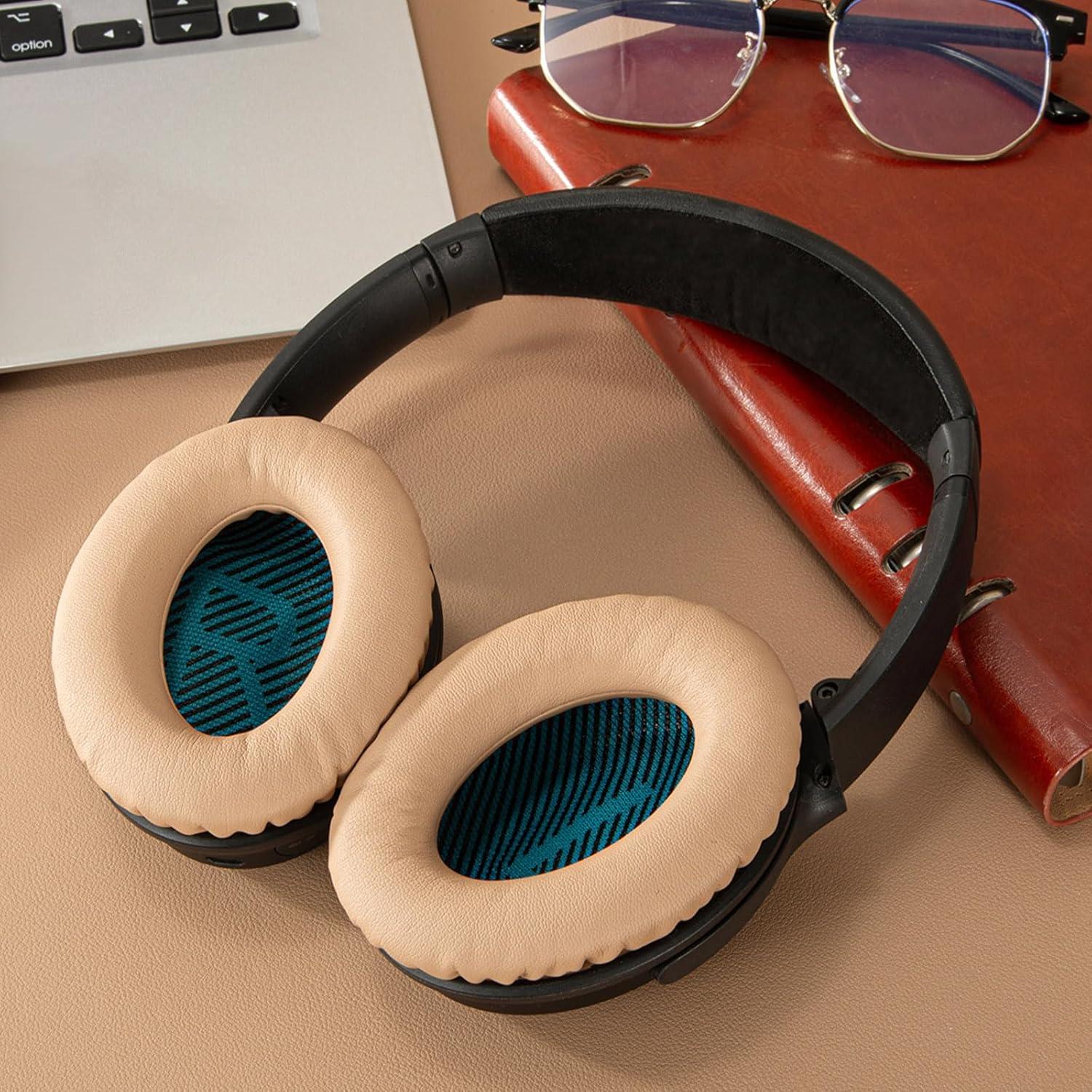 Almohadillas de Reemplazo Aurivor para Auriculares Bose QC 35/25/15