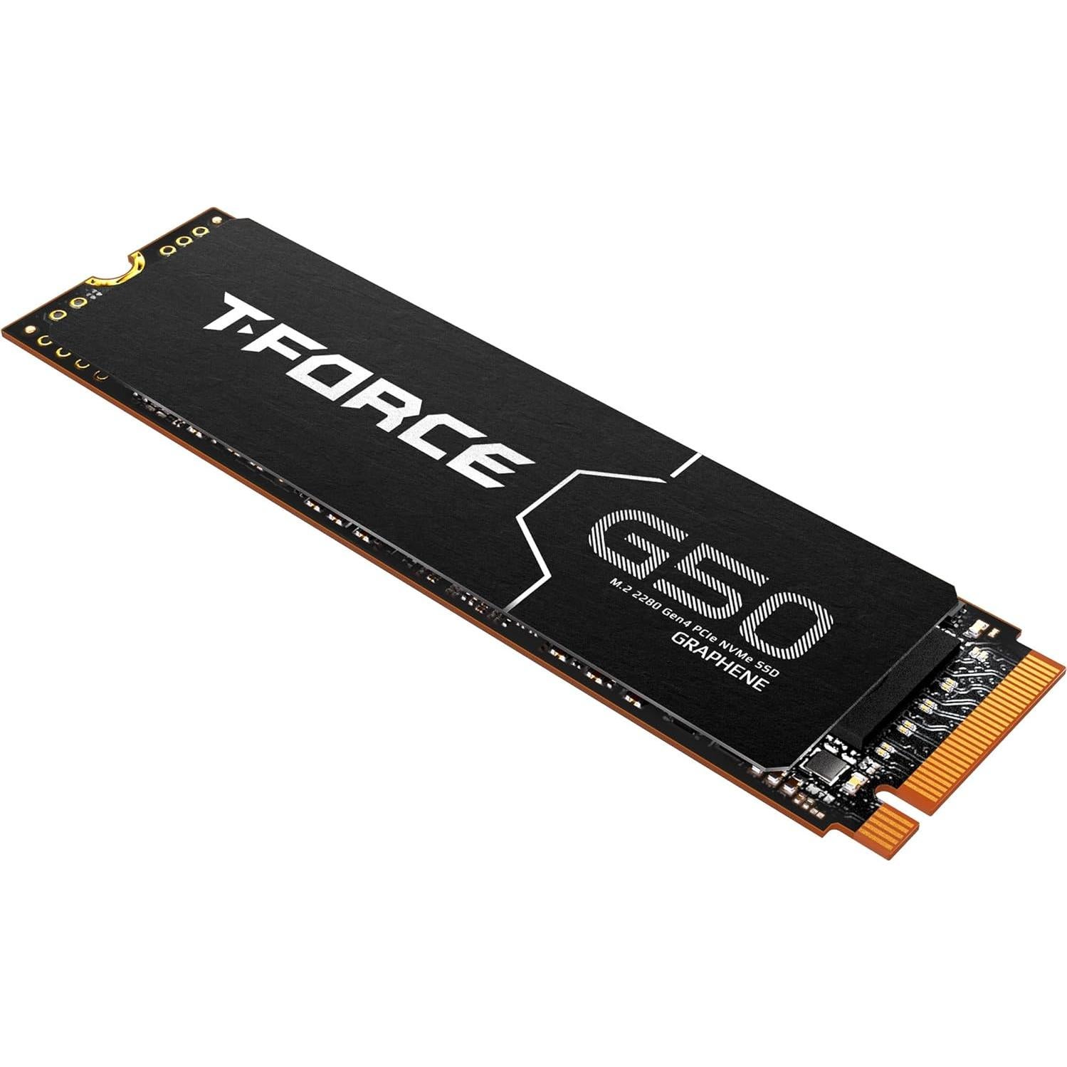 SSD TEAMGROUP T-Force G50 2TB PCIe Gen4x4 M.2 con Disipador
