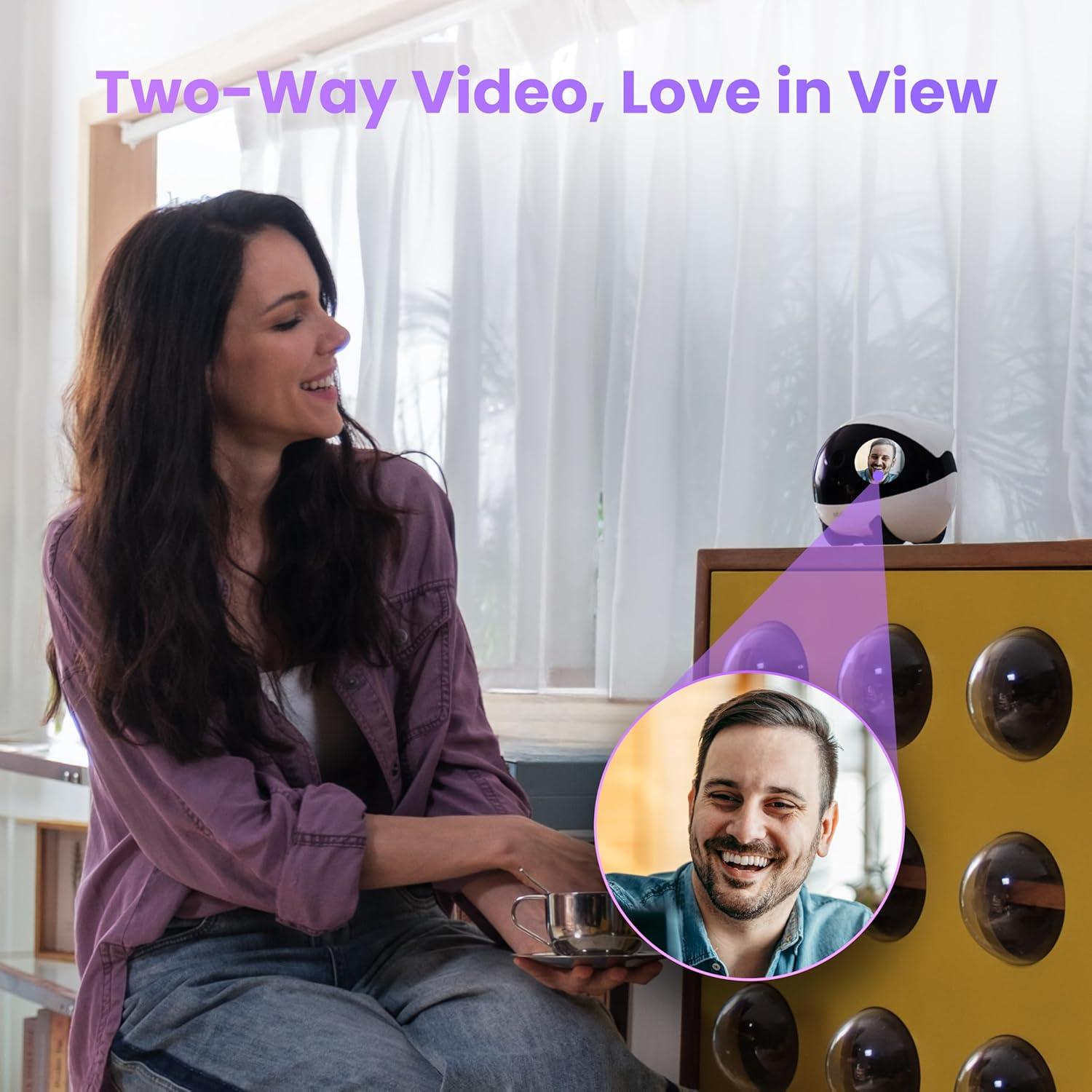 Cámara Robot Móvil Enabot EBO Air 2 Plus Gris 3K AI