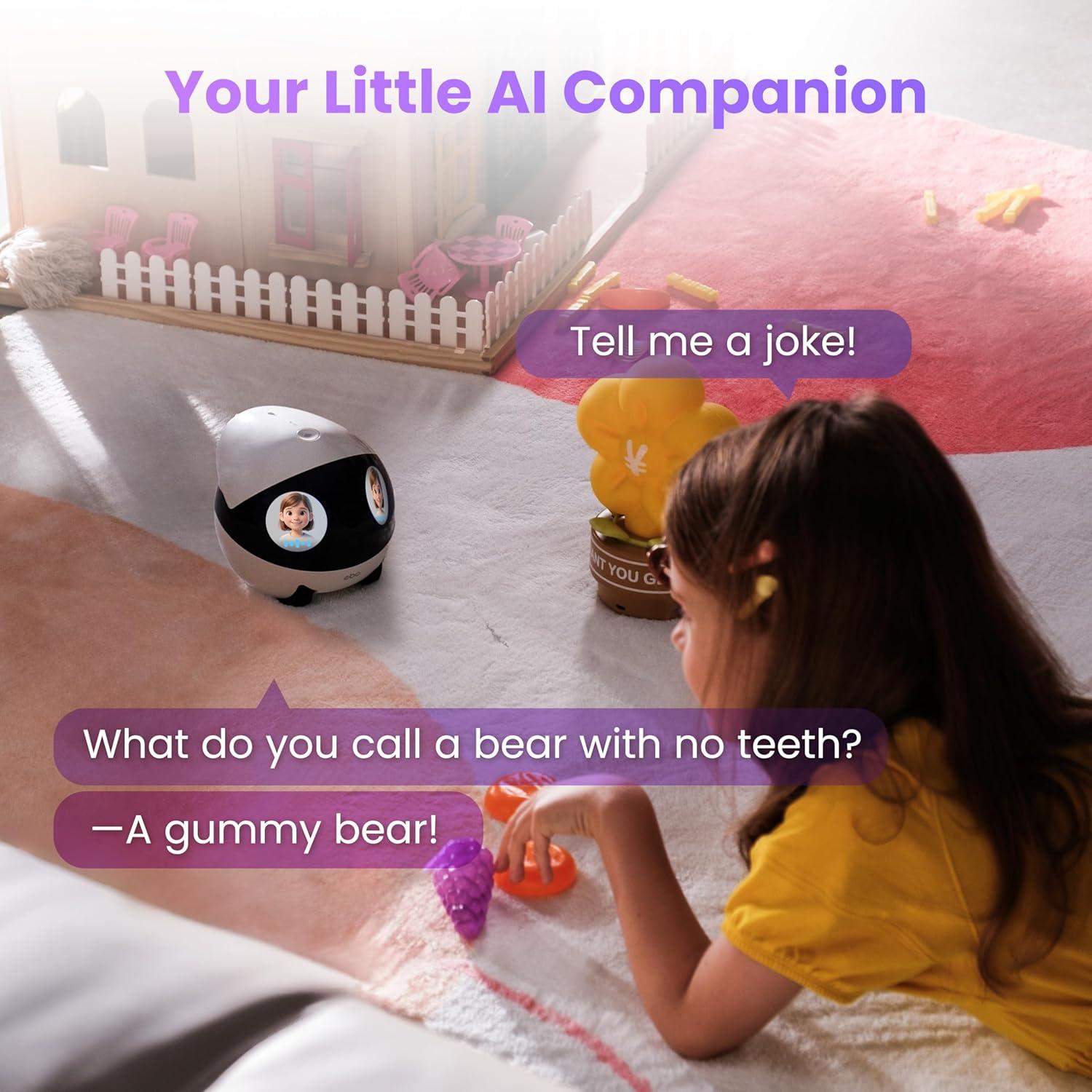 Cámara Robot Móvil Enabot EBO Air 2 Plus Gris 3K AI