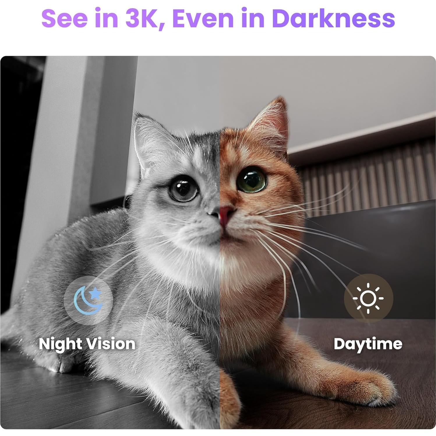 Cámara Robot Móvil Enabot EBO Air 2 Plus Gris 3K AI