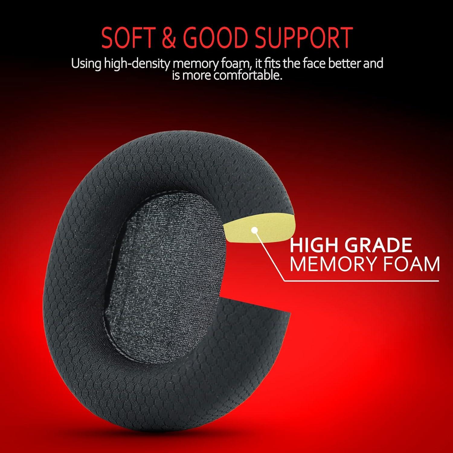 Almohadillas de Repuesto SteelSeries Arctis 7 y 5 - Negro