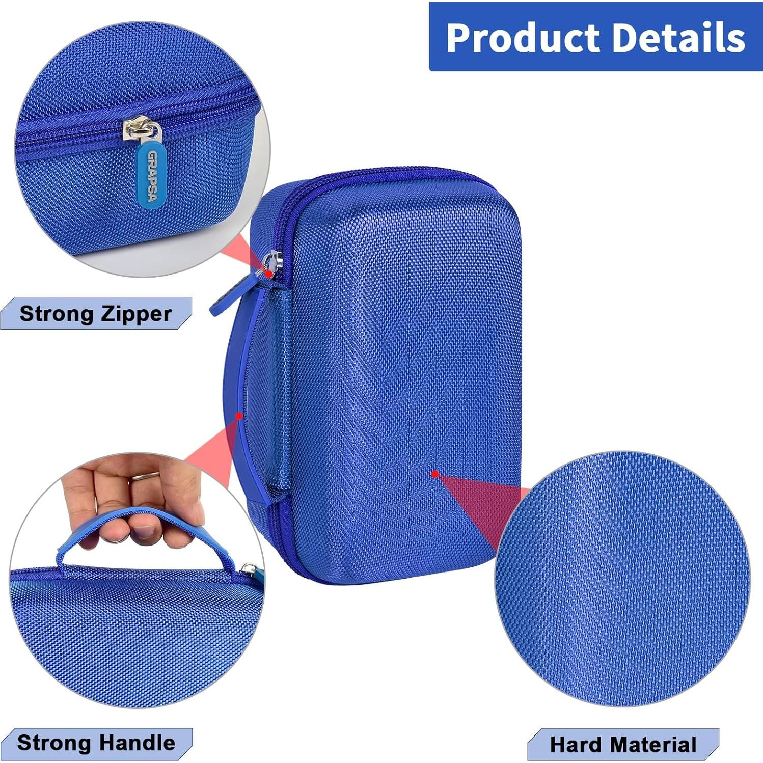 Funda de Almacenamiento Anker Prime 27650mAh Azul - Cargador Portátil