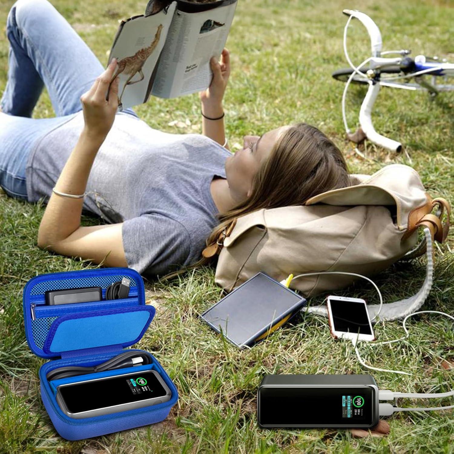 Funda de Almacenamiento Anker Prime 27650mAh Azul - Cargador Portátil