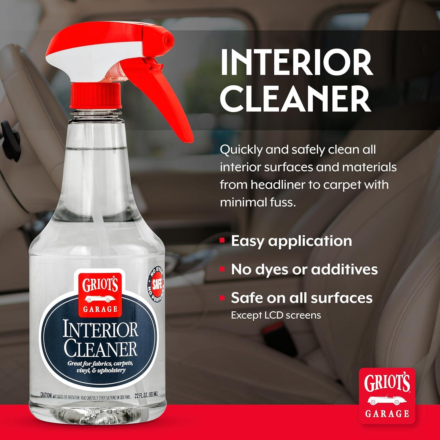 Limpiador Interior Griot's Garage 10956 650ml - Sin Residuos