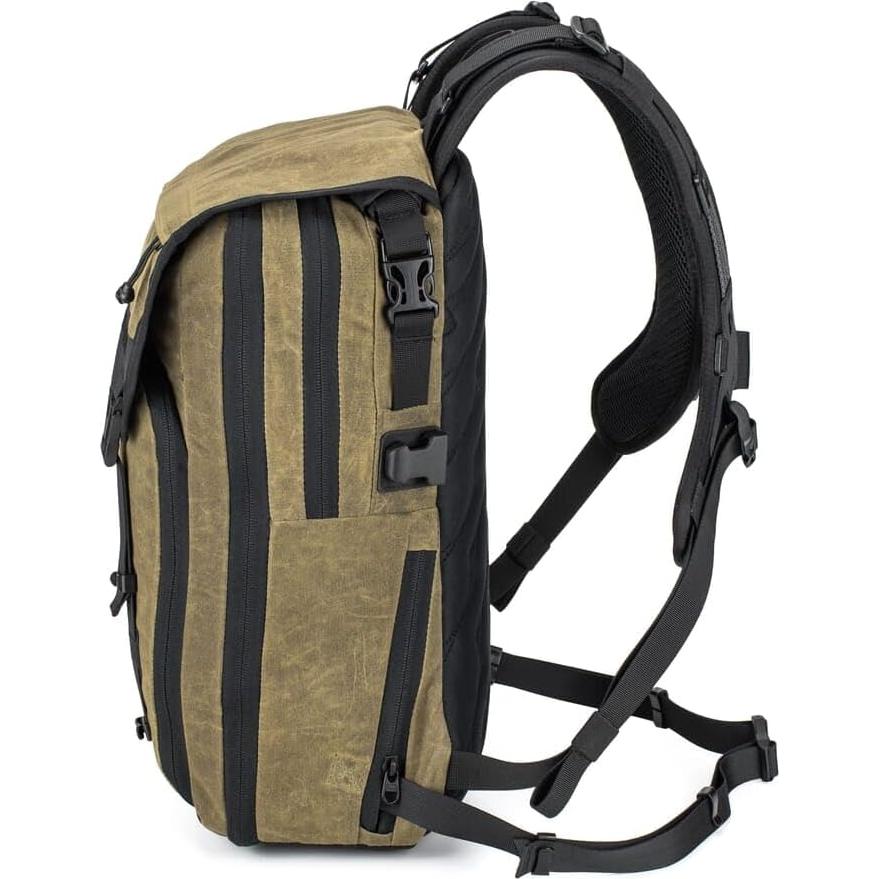 Mochila Kriega Roam 34L Negra - Impermeable y Expandible