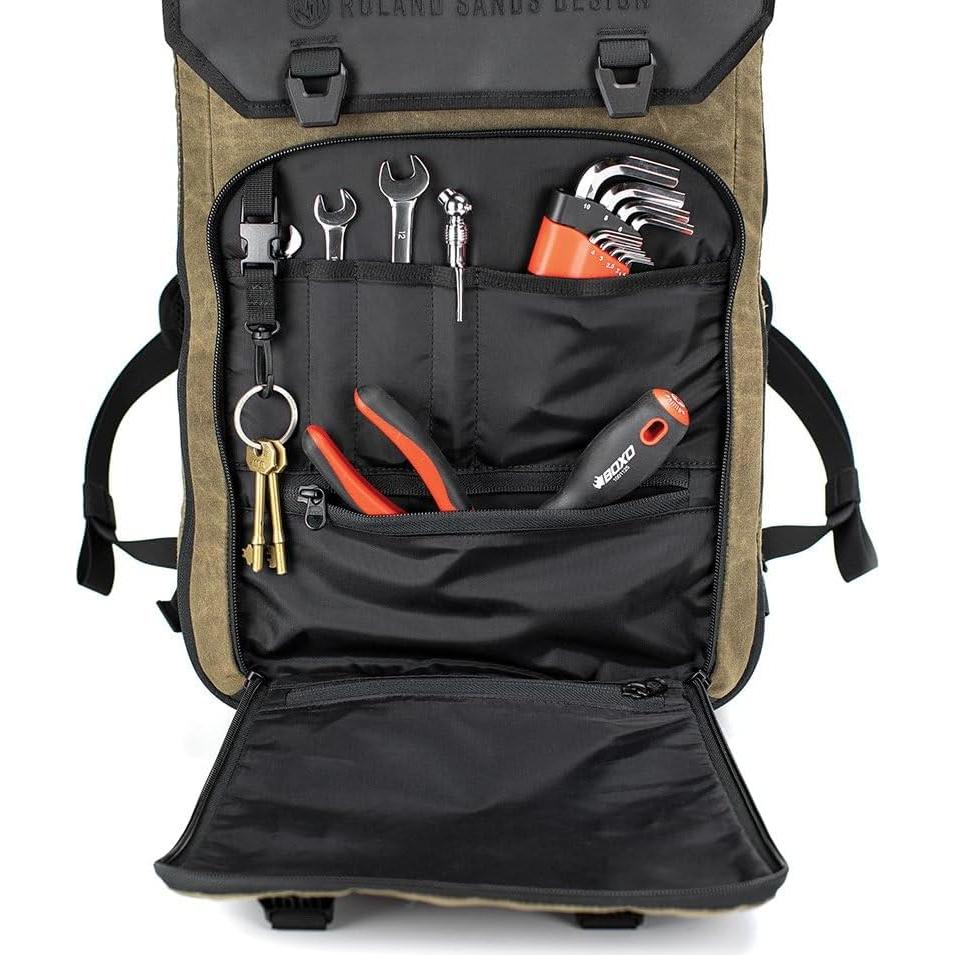 Mochila Kriega Roam 34L Negra - Impermeable y Expandible