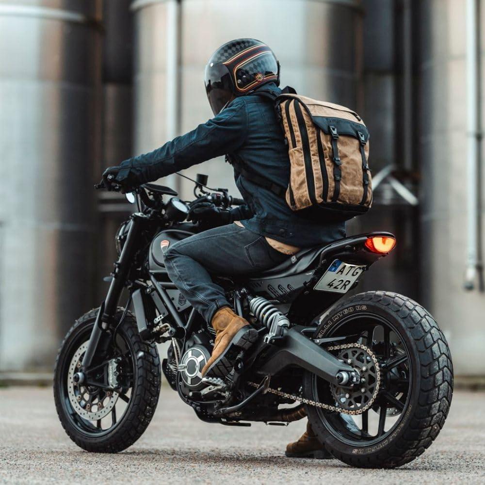 Mochila Kriega Roam 34L Negra - Impermeable y Expandible