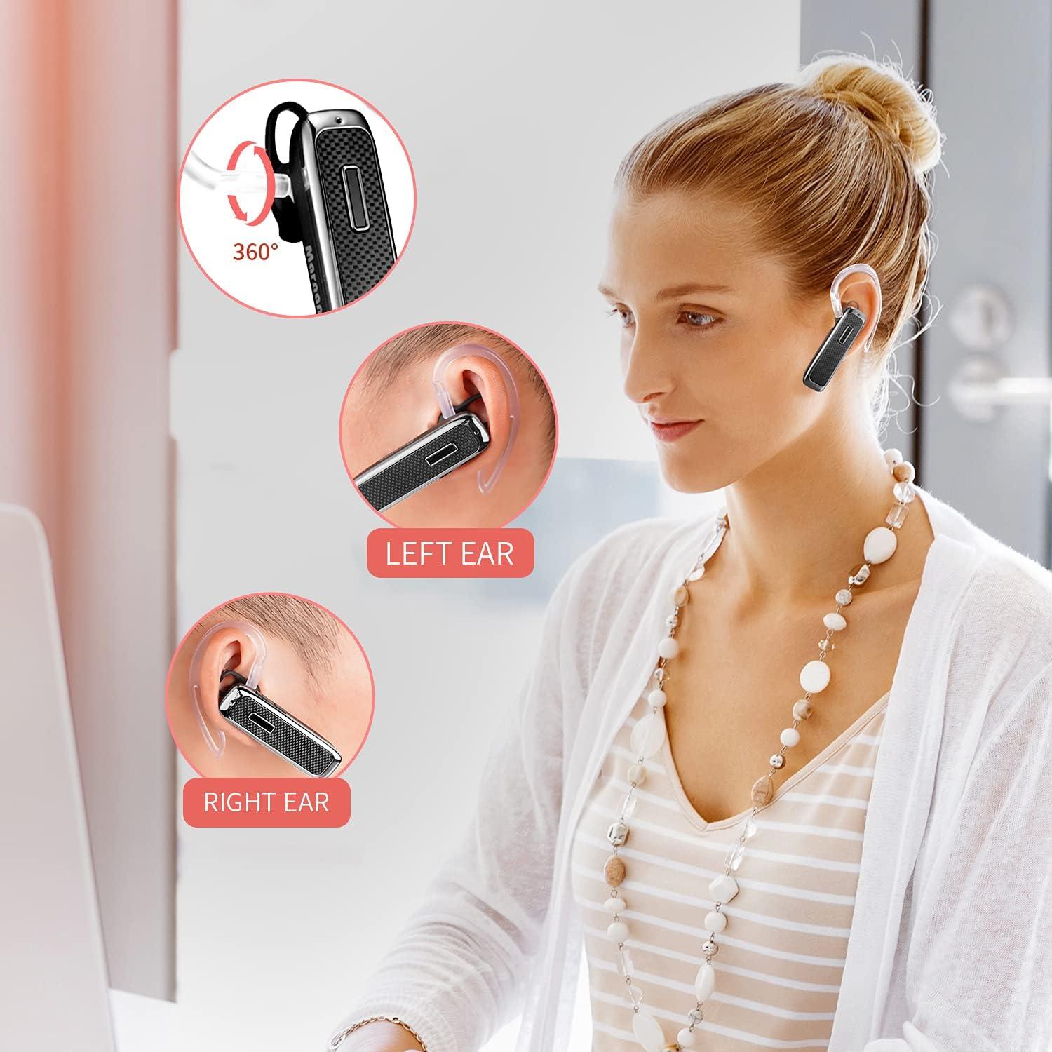 Auricular Bluetooth Marnana ME01 Inalámbrico Negro 18h Batería