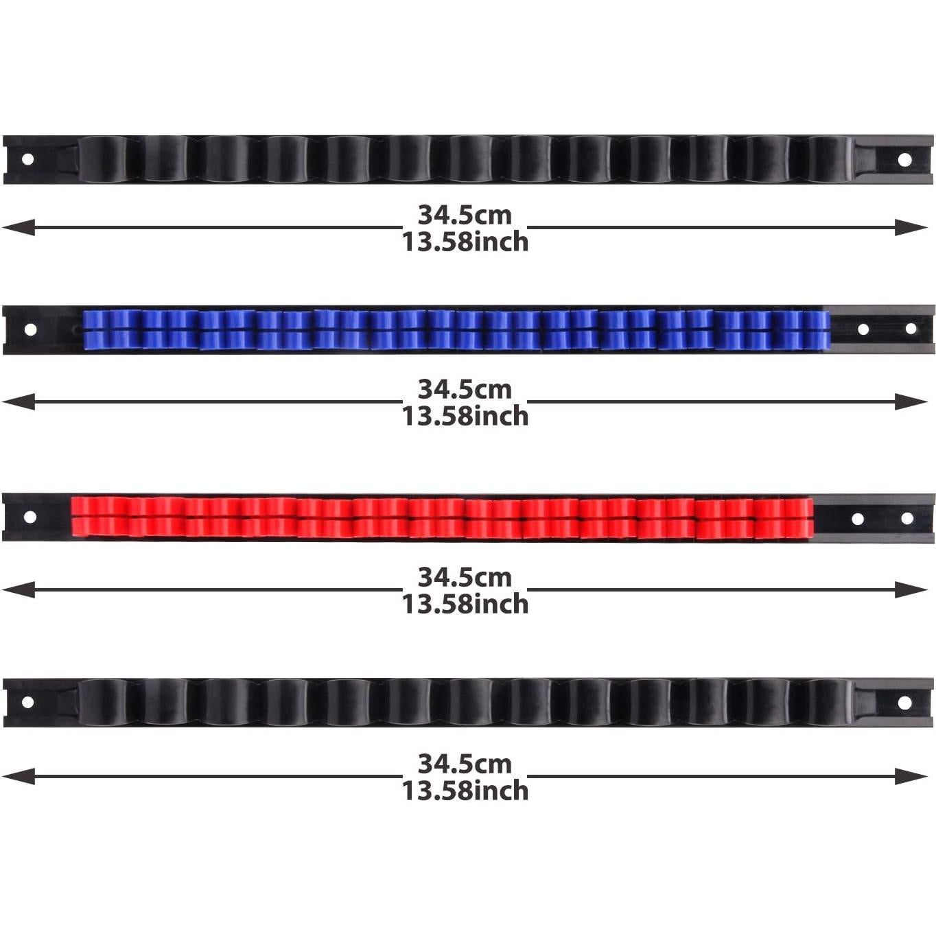 Organizador de Destornilladores y Llaves CASOMAN 4 Pcs Montaje en Pared