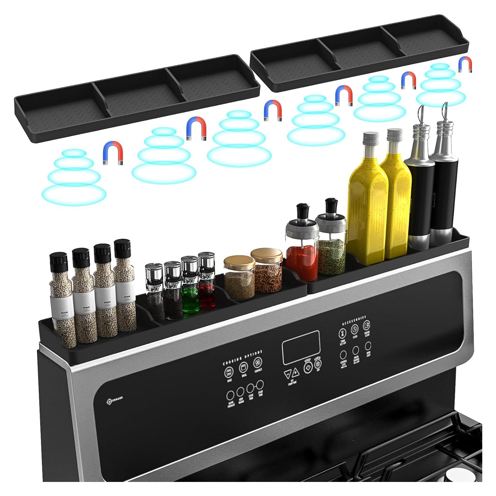 Estante Magnético de Silicona Foeacry 76 cm para Cocina