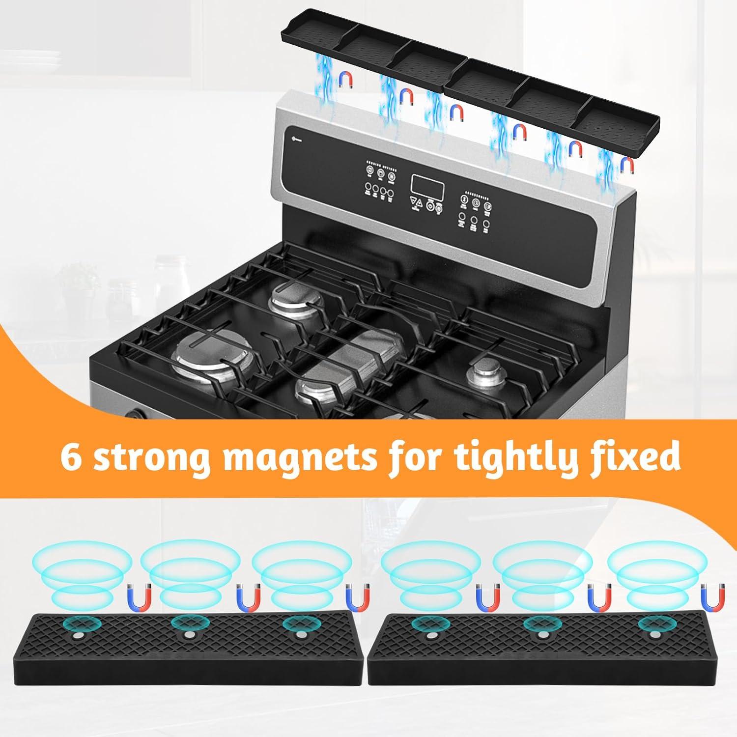 Estante Magnético de Silicona Foeacry 76 cm para Cocina