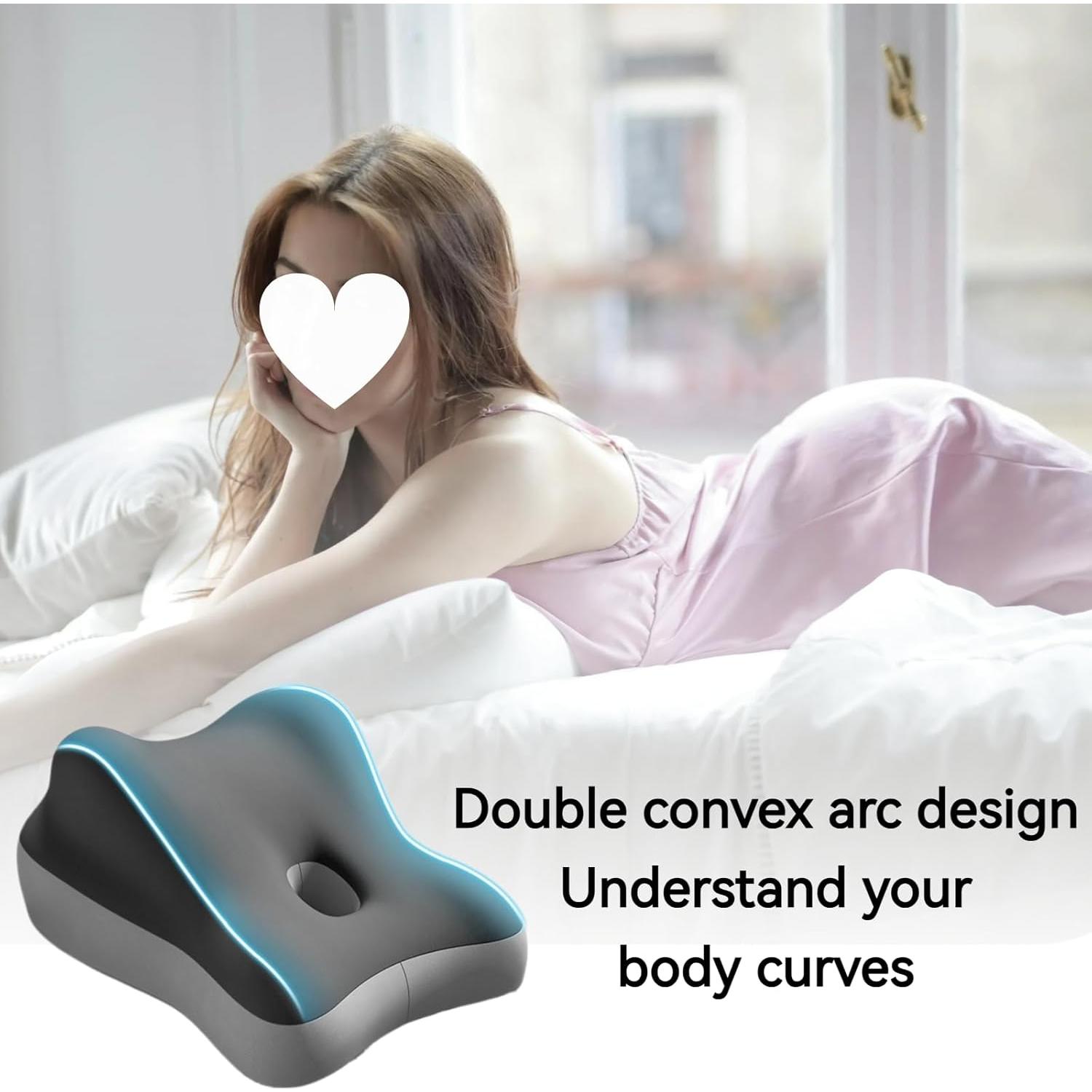 Cojín Ergonómico Genérico YFD para Embarazo Doble-Gris