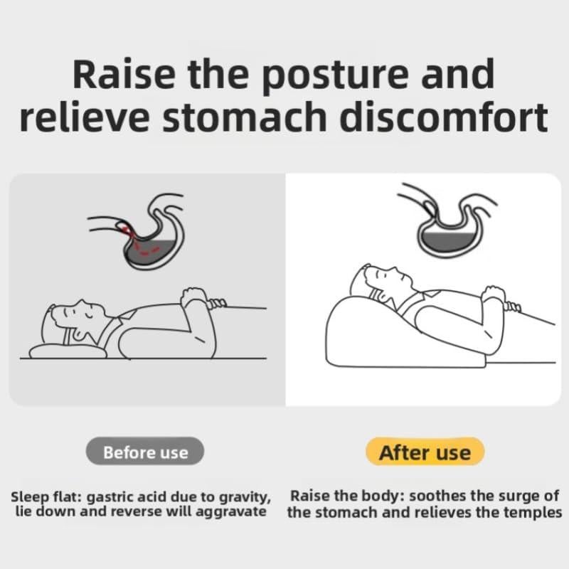 Cojín Ergonómico Genérico YFD para Embarazo Doble-Gris
