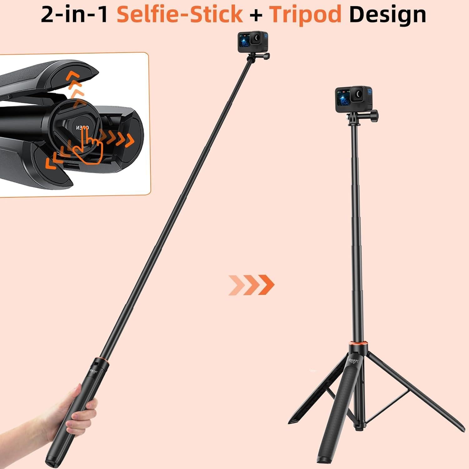 Trípode y Selfie Stick Osmo Action TP-22 - Compatible DJI