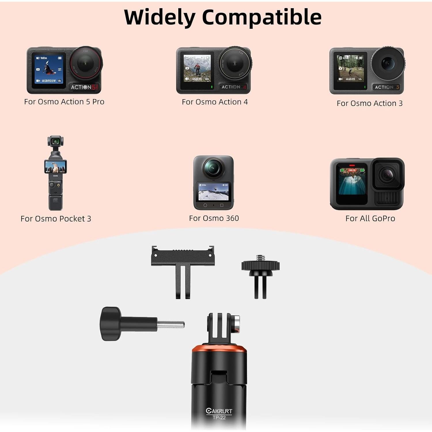 Trípode y Selfie Stick Osmo Action TP-22 - Compatible DJI