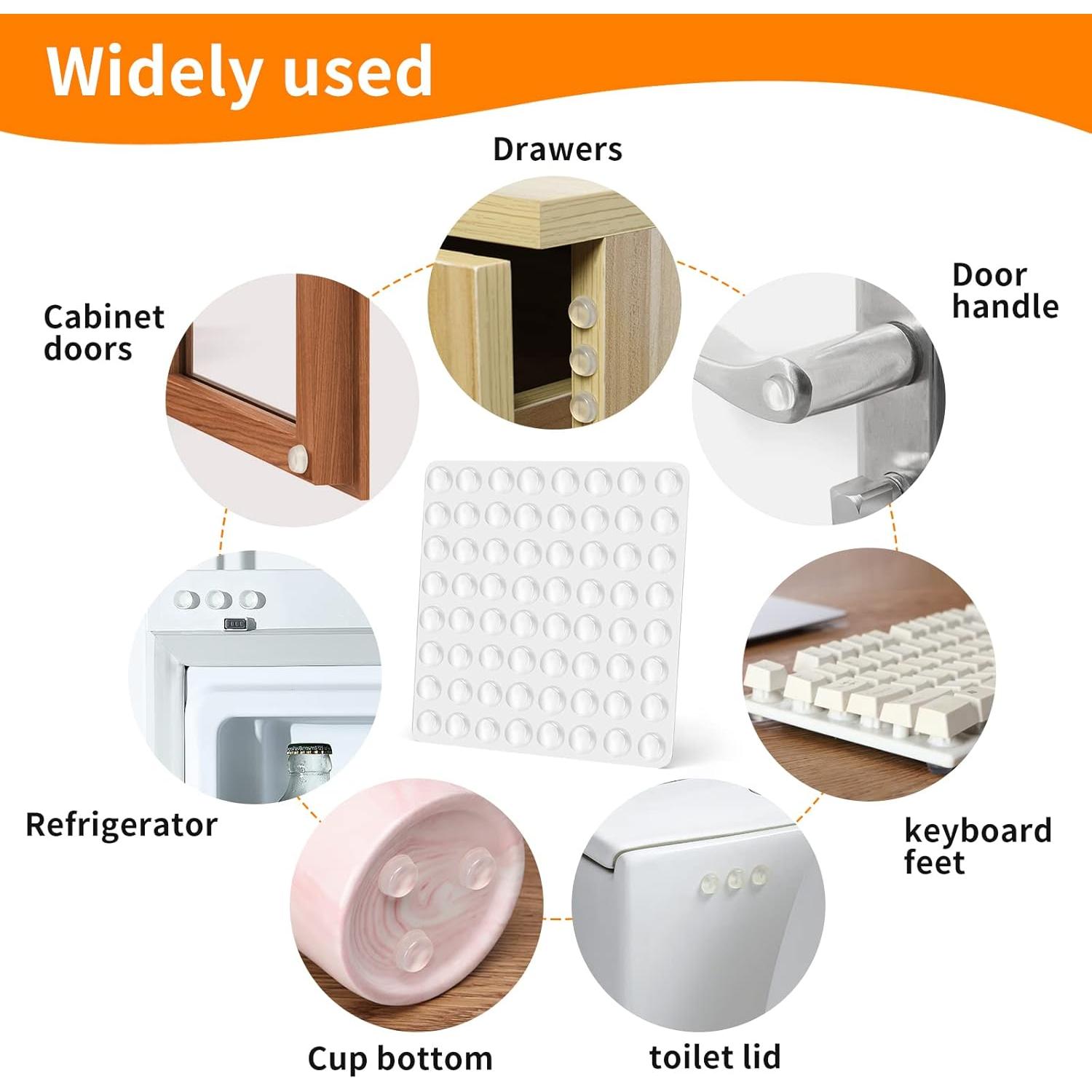 Protectores de Esquinas CHUNZEXI 120 Piezas Transparente