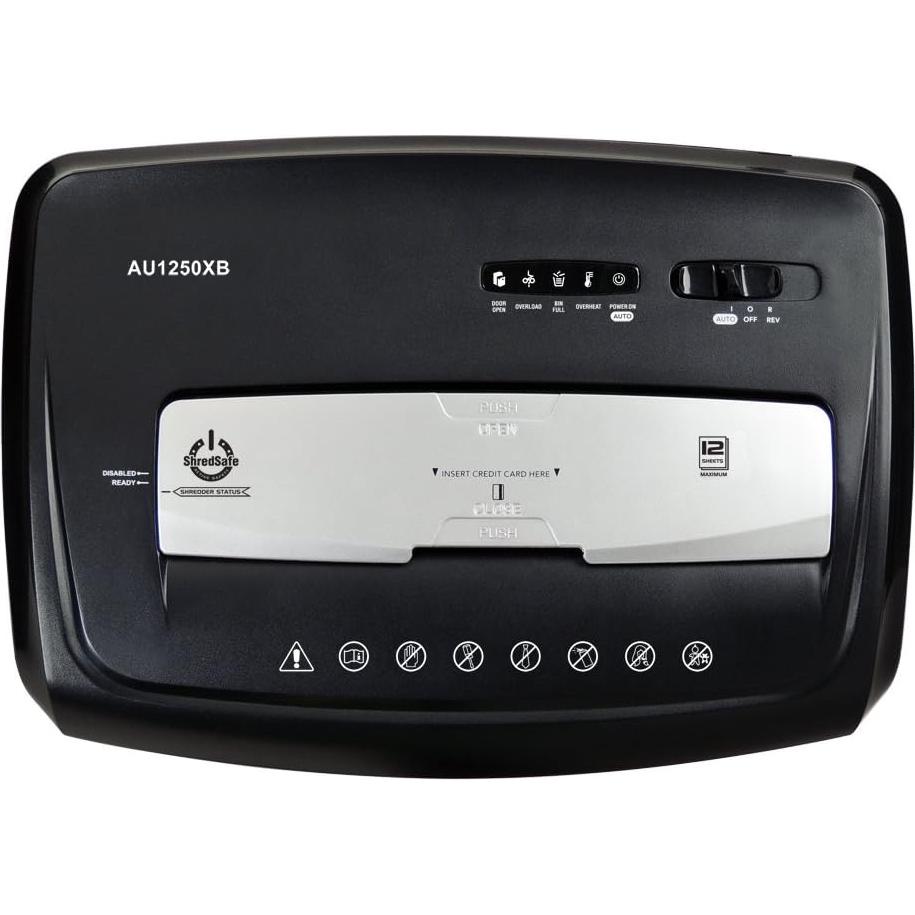 Trituradora de Papel Aurora AU1250XB Corte Cruzado 12 Hojas