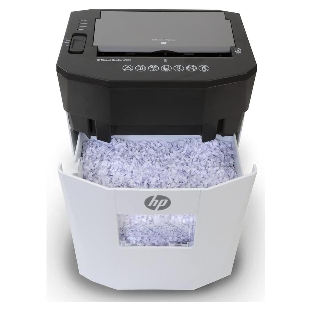 Trituradora de Papel HP Micro Corte 80 Hojas 14.4L