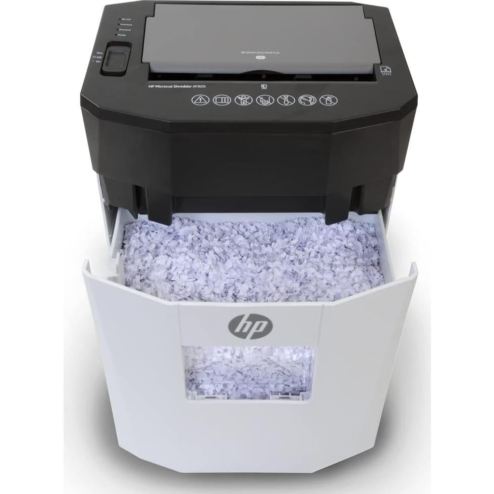 Trituradora de Papel HP Micro Corte 80 Hojas 14.4L