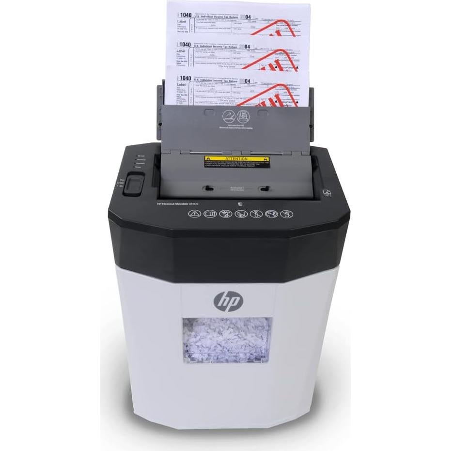 Trituradora de Papel HP Micro Corte 80 Hojas 14.4L