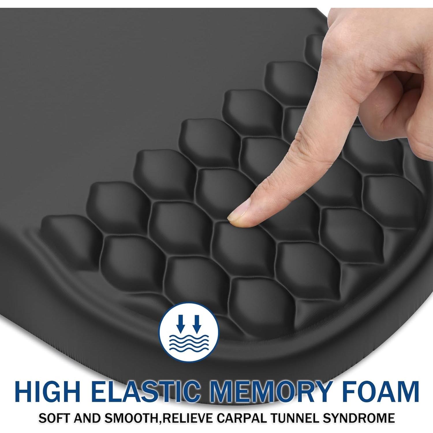 Soporte de Muñeca Ergonómico YISHIYOUNI con Espuma de Memoria