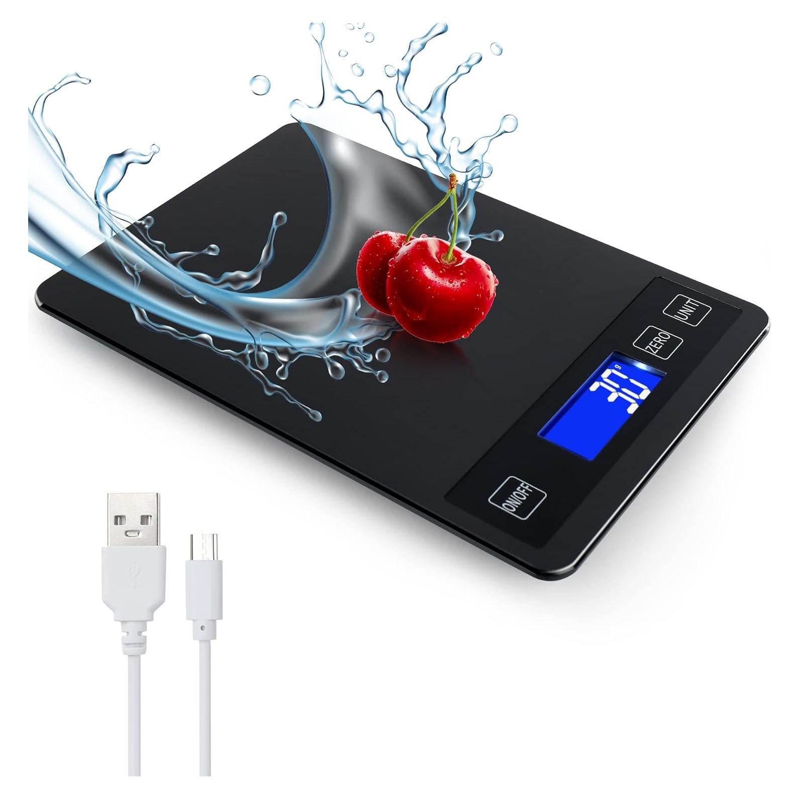 Escala Digital de Cocina VIRENZZO 15kg Acero Inoxidable LCD