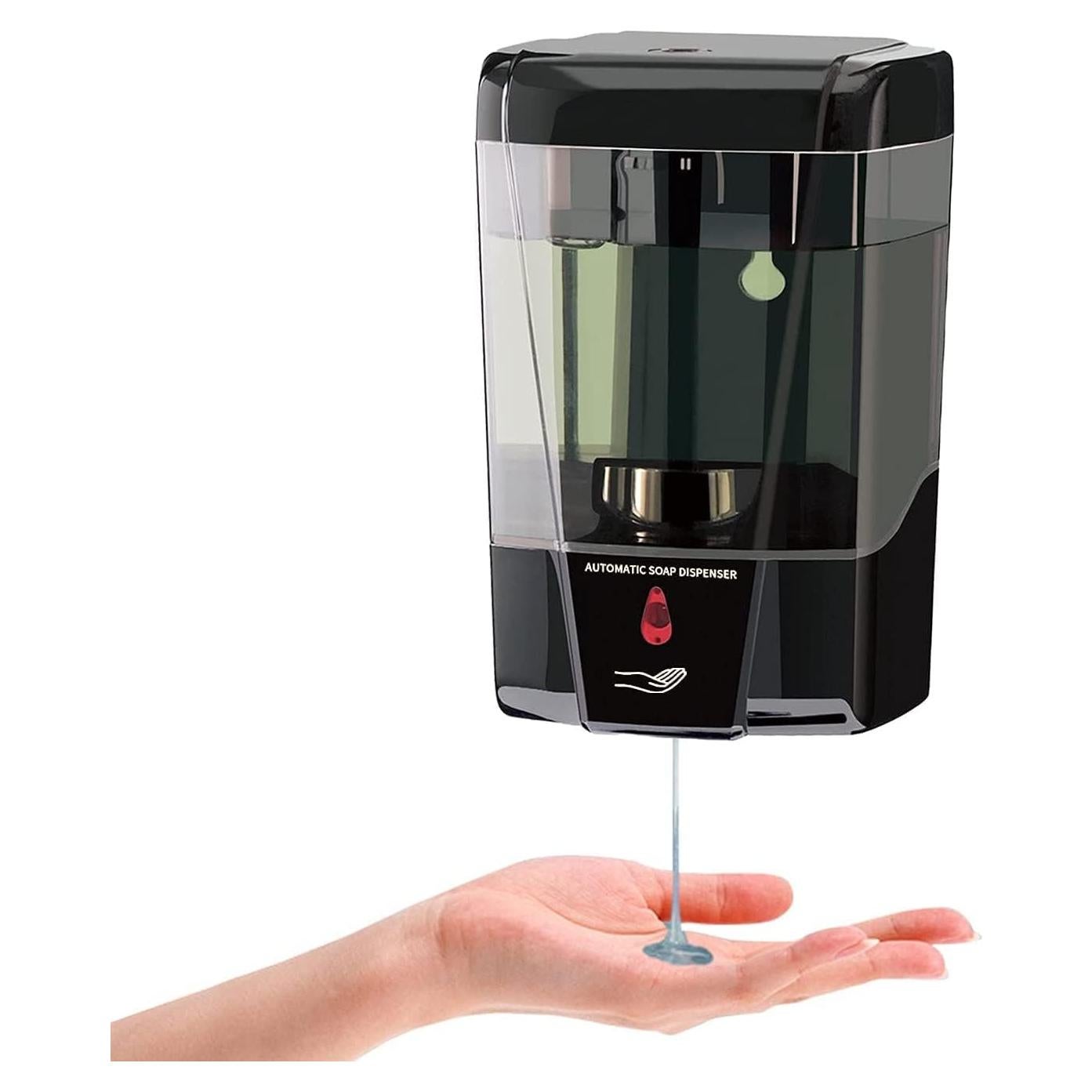 Dispensador de Jabón Automático Naiver 600ml Sin Contacto Negro