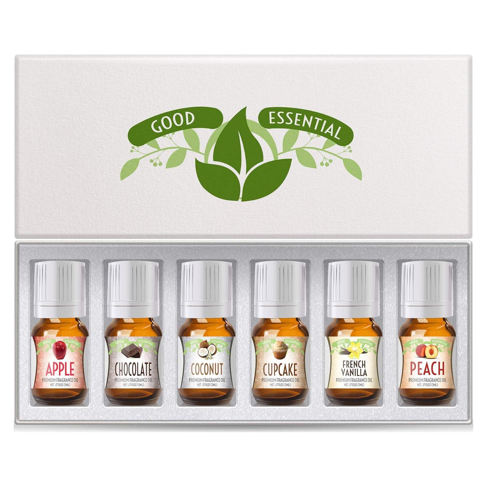 Set de 6 Aceites Esenciales Aromáticos Good Essential 5ml
