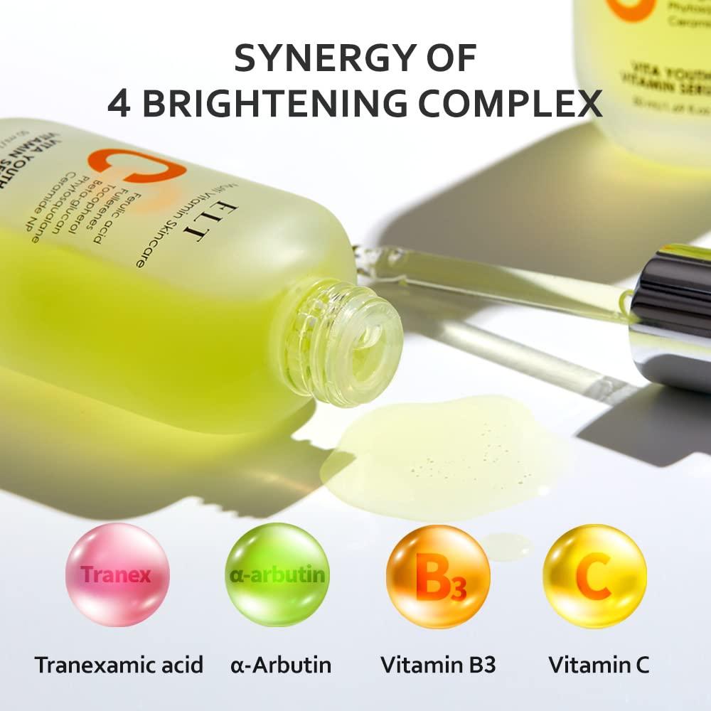 Suero Facial Aclarador ELT Vita Youth 50ml Vitamina C Antienvejecimiento