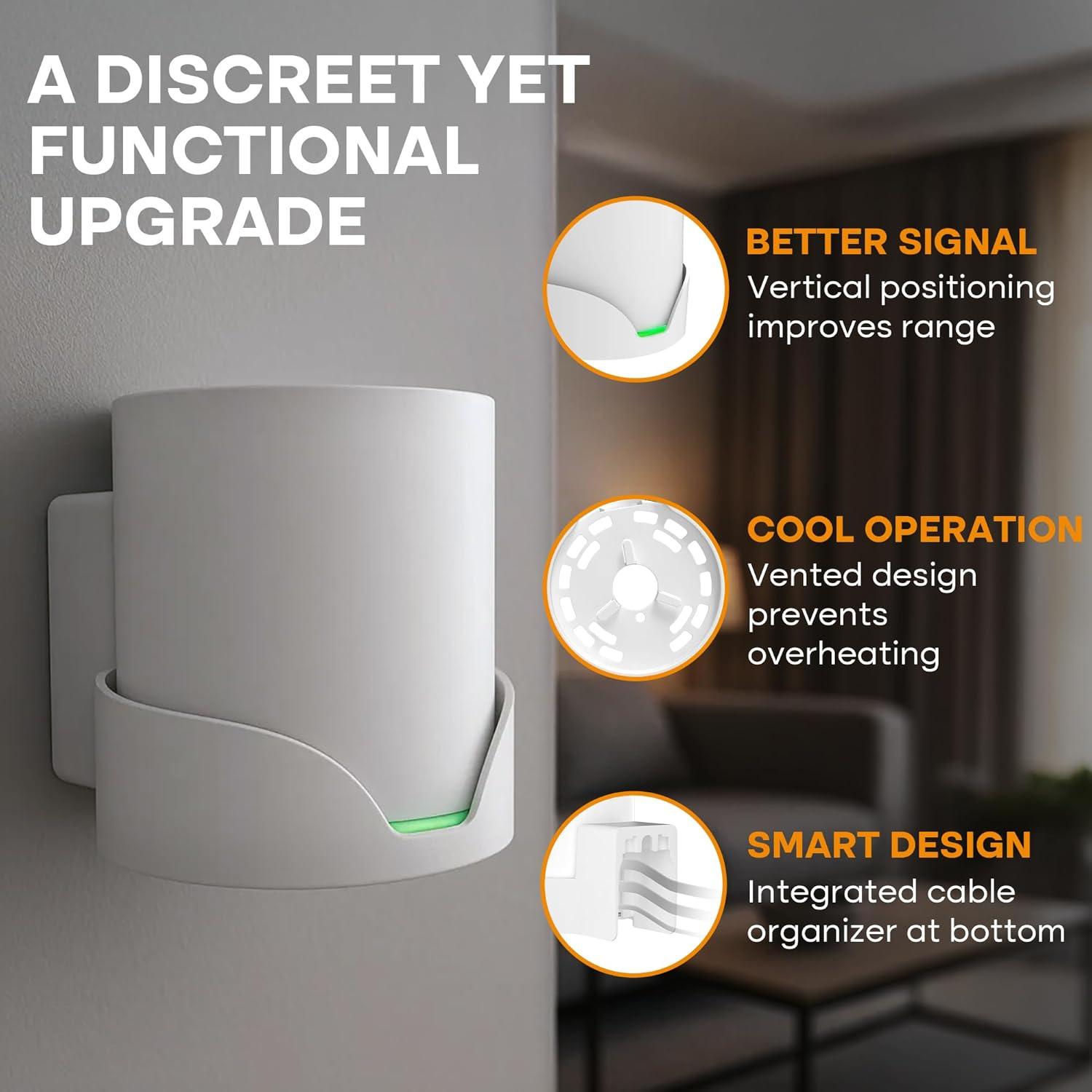 Soporte de pared Bangcheer para TP-Link Deco X20 X60 X50 X55