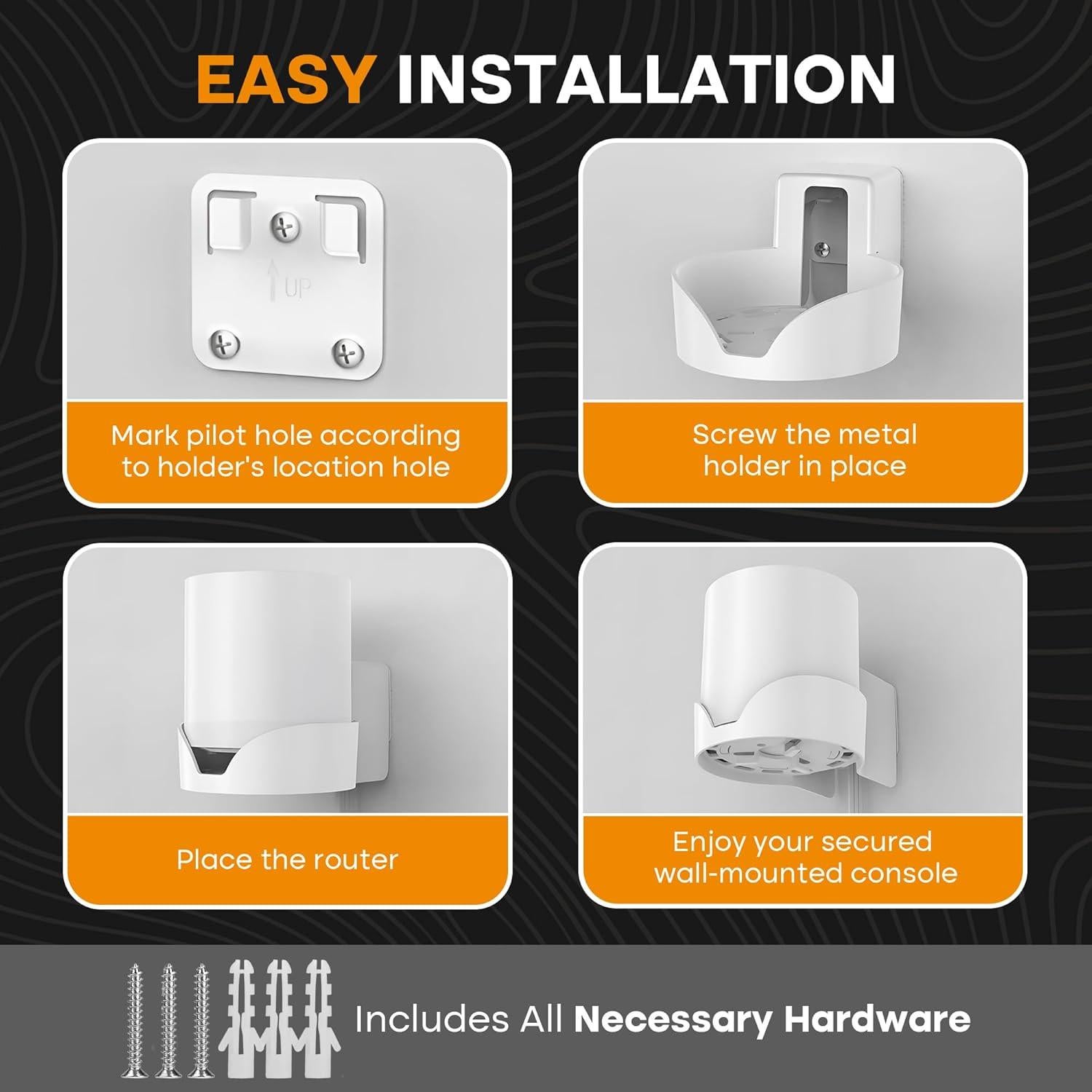 Soporte de pared Bangcheer para TP-Link Deco X20 X60 X50 X55