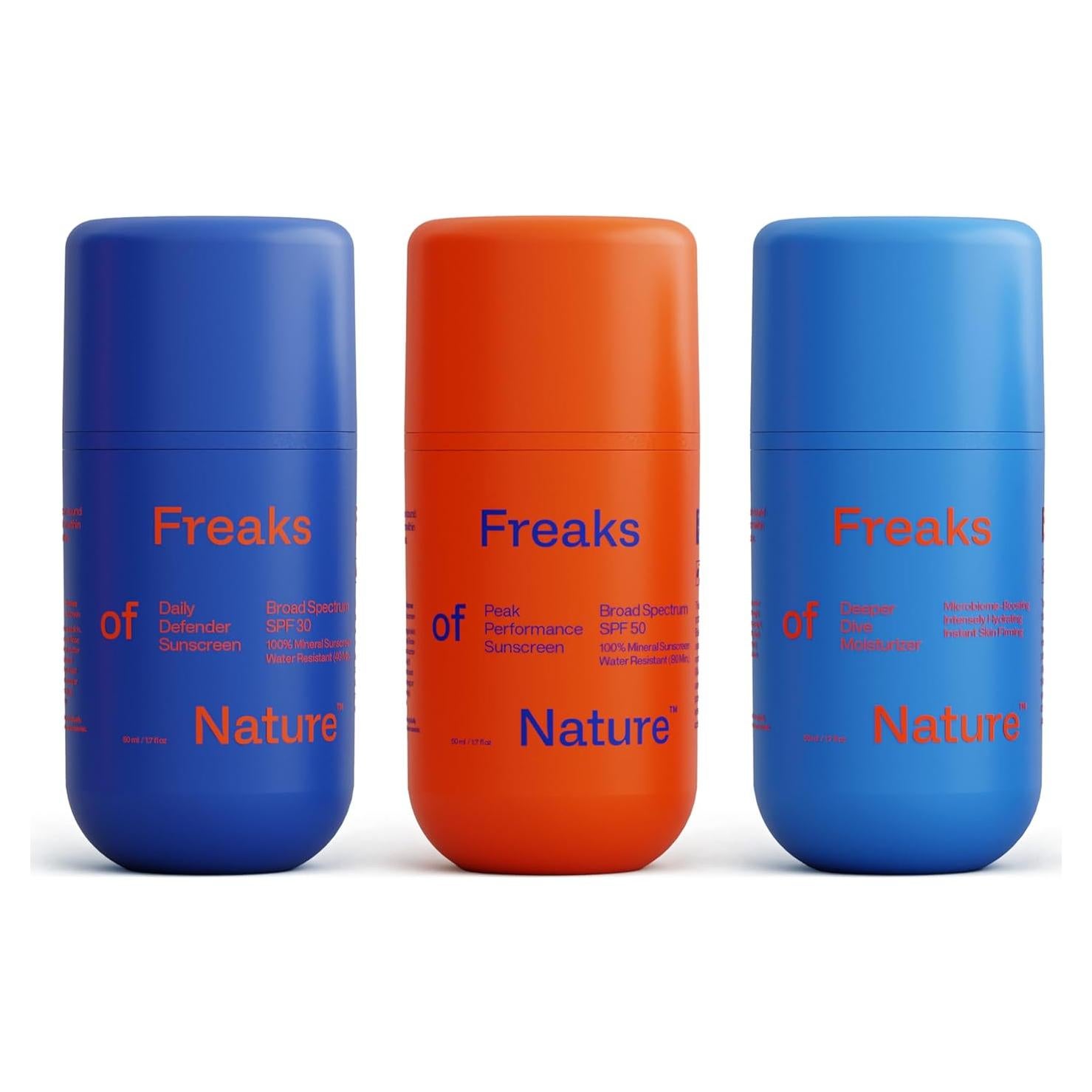 Paquete Freak Trio | Suero Hidratante Deeper Dive 48g + SPF 50 y 30