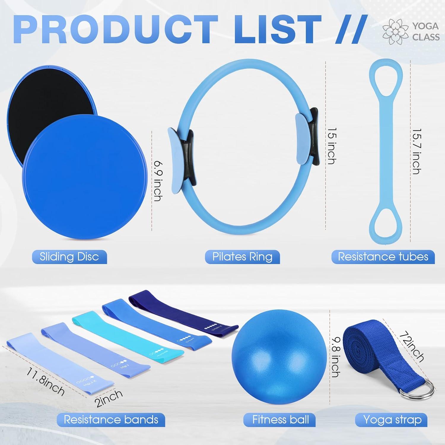 Set de Pilates 6 Piezas Arrowbash TEA2337 Accesorios Fitness