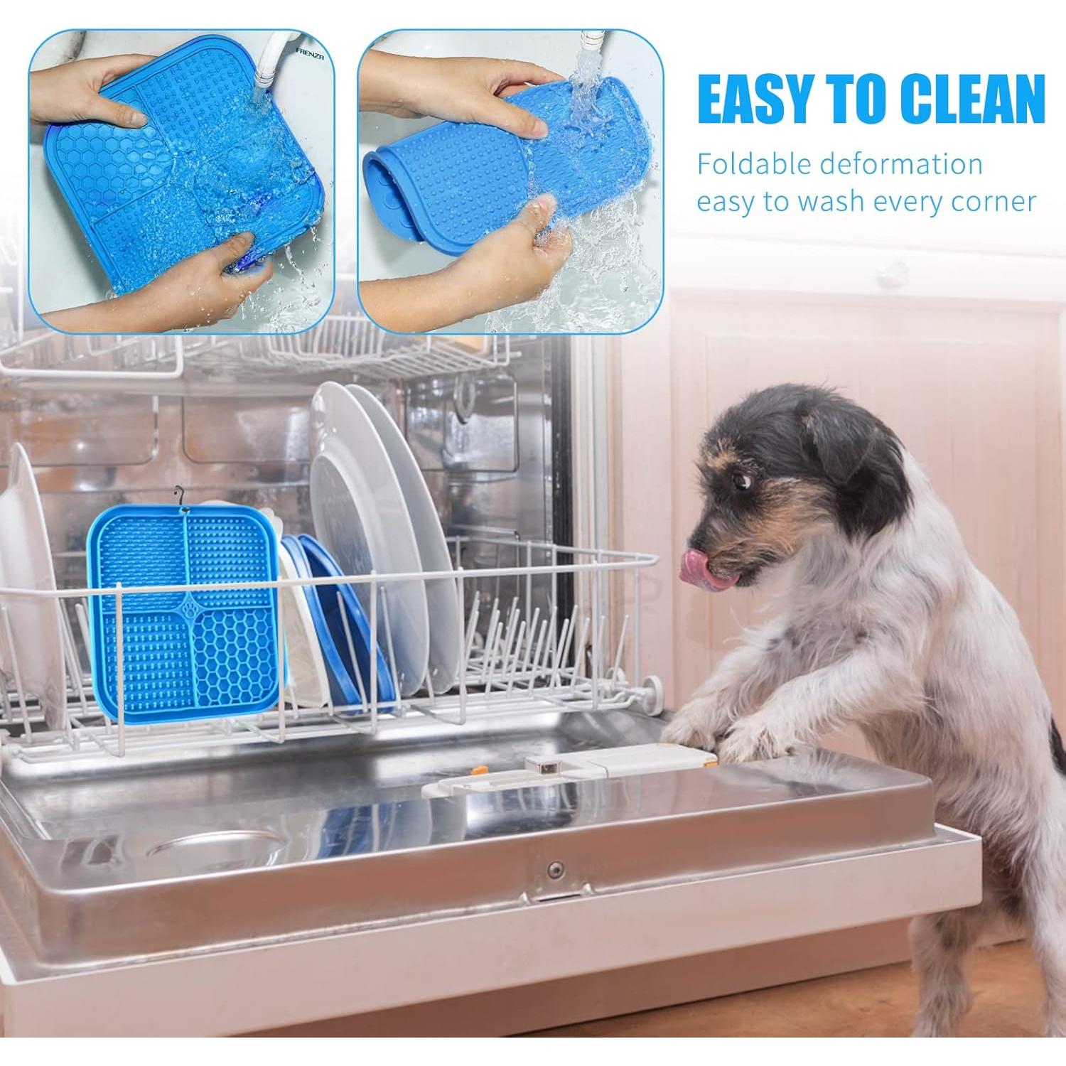 Alfombrilla Lick Honomastry Azul 20.1cm para Perros