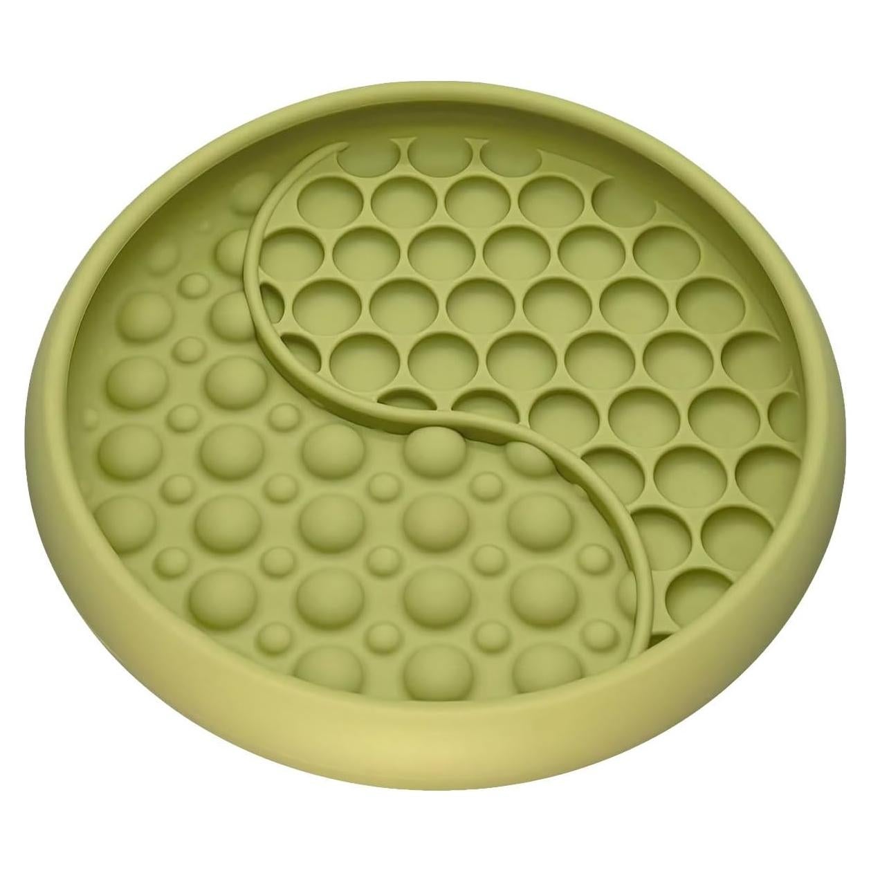 Alfombrilla Lamedora para Perros Evenco 15.24 cm Verde Antideslizante