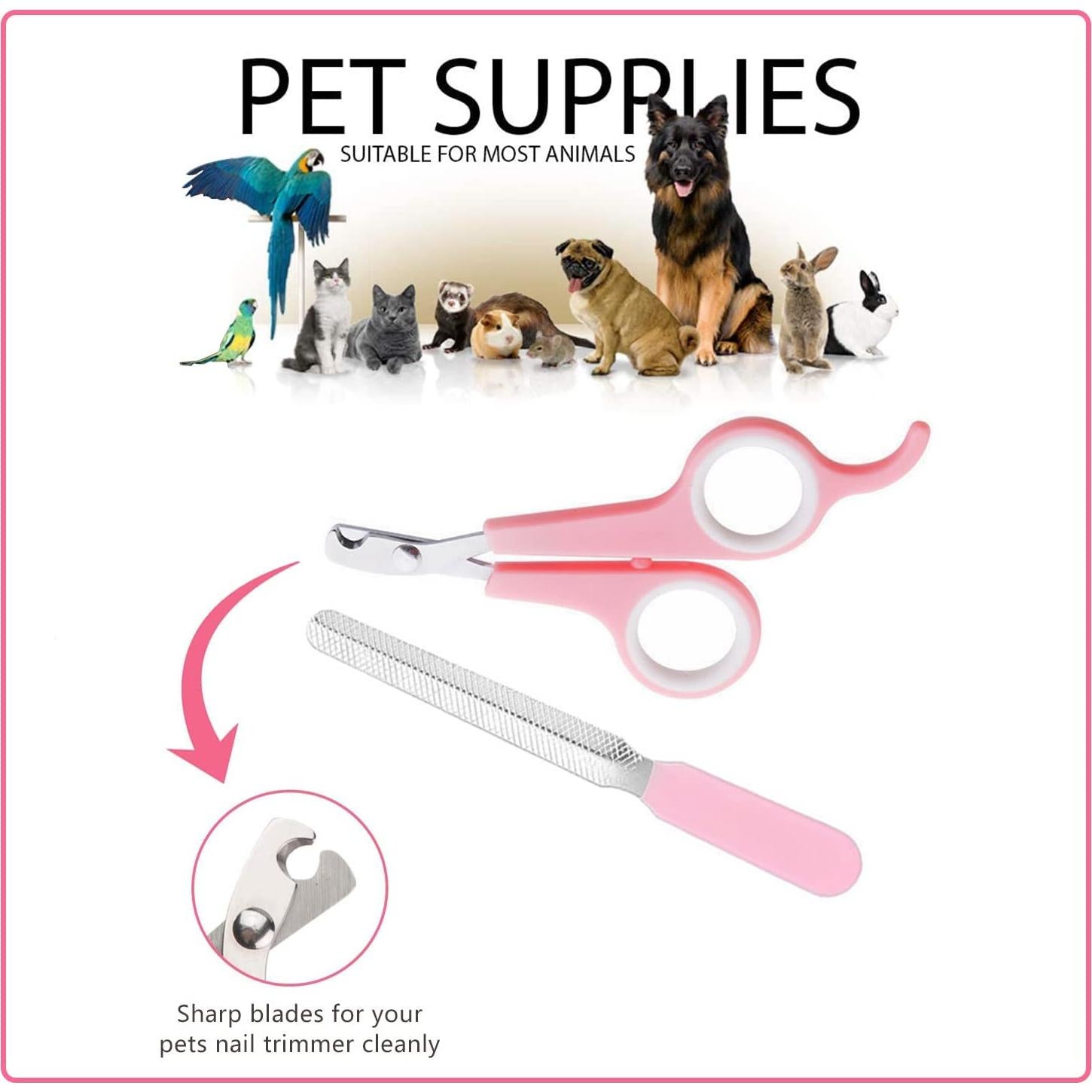 Kit de Aseo para Mascotas Pequeñas Crafterlife - 5 Piezas