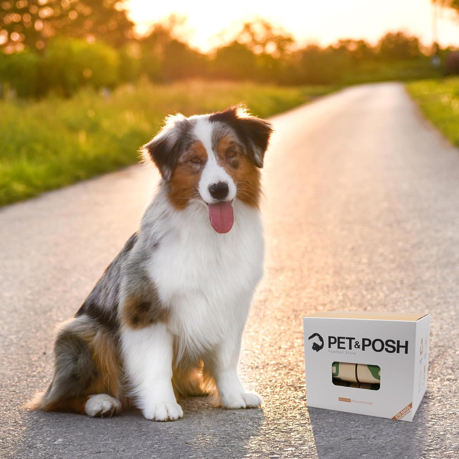 Bolsas para Poop de Perro Pet & Posh - 120 Unidades Recicladas