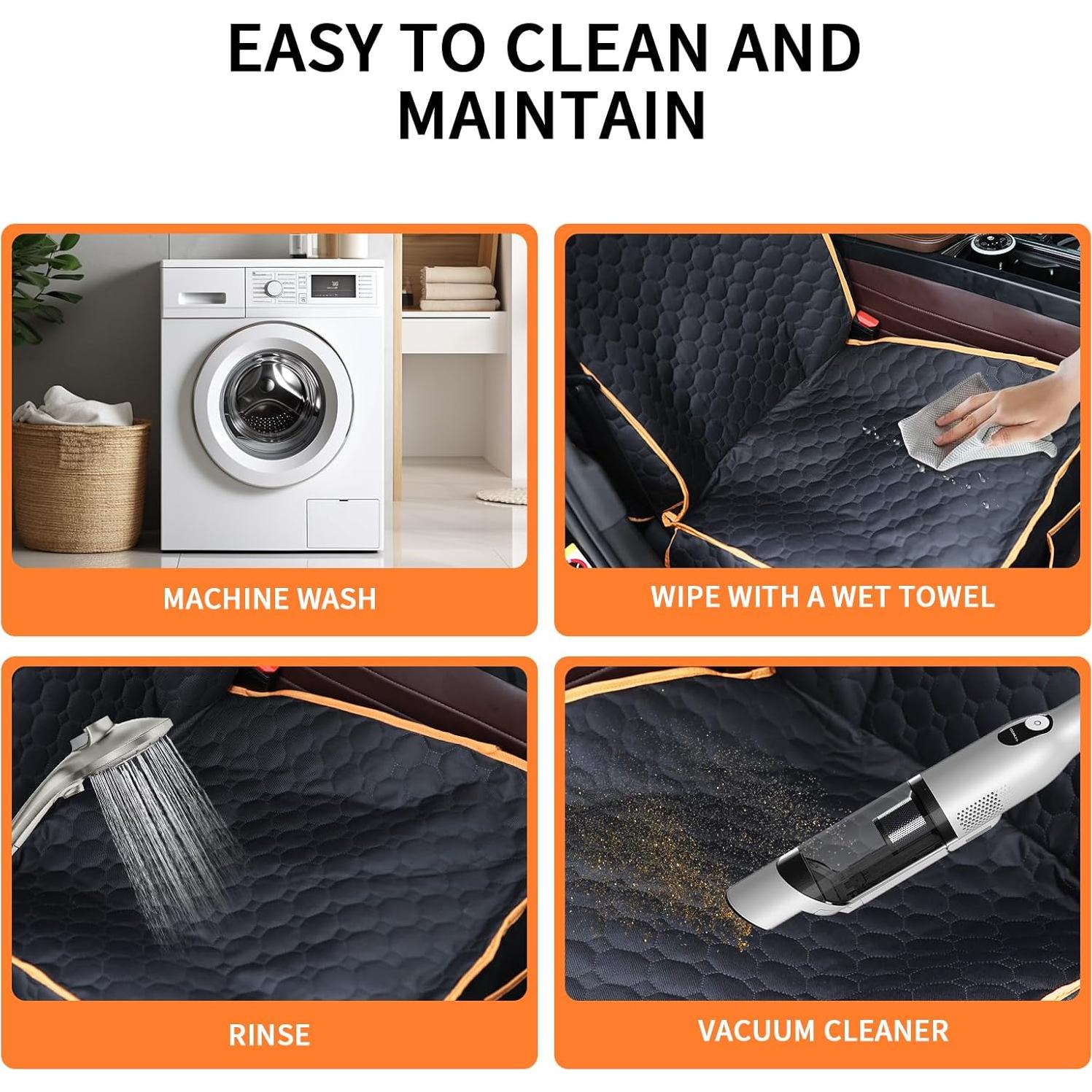 Funda de Asiento Delantero Homsunyi para Perros Impermeable